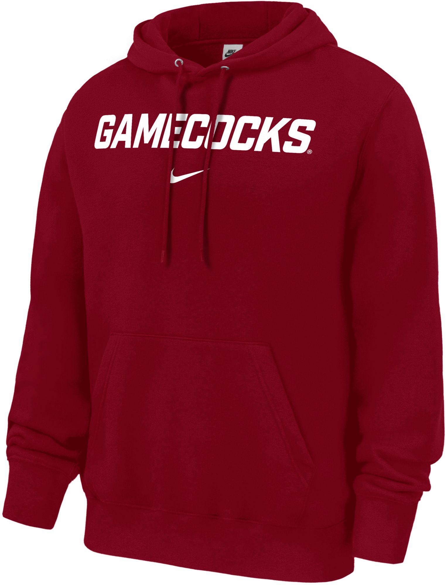 Nike Men's South Carolina Gamecocks Garnet Club Fleece Hoodie