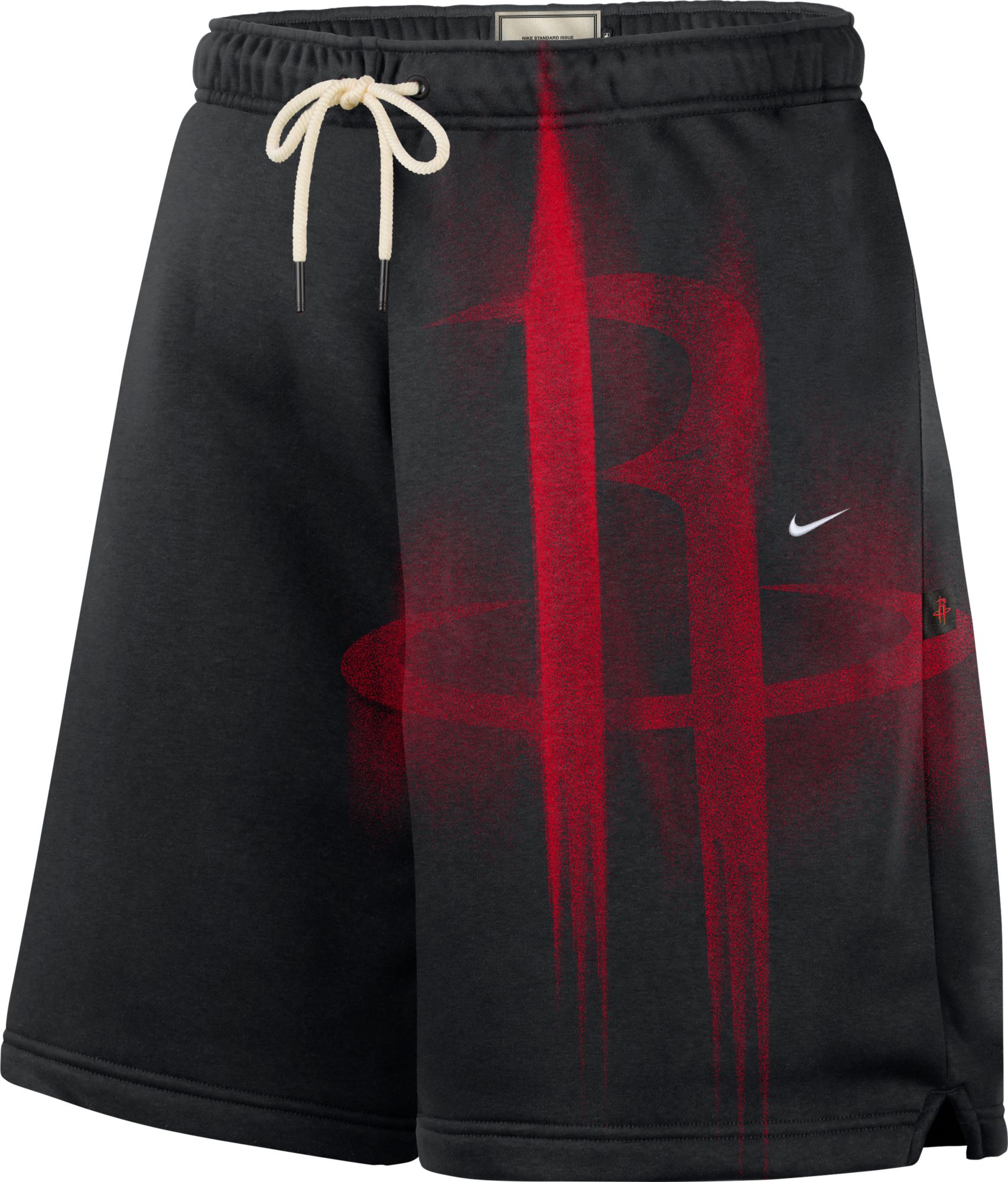 Nike Adult Houston Rockets Worn With Obsession Standard Issue Therma-FIT Icon Shorts, Men's, Wash