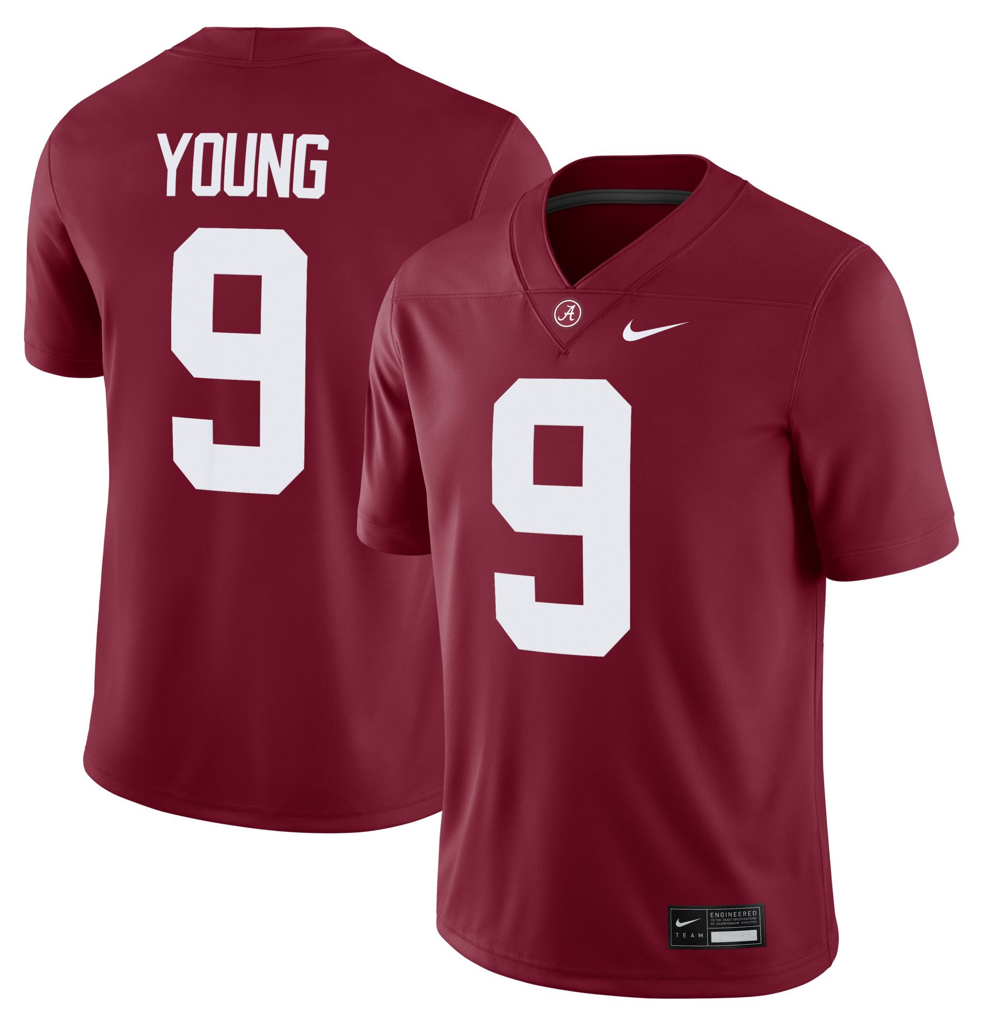 Nike Men's Alabama Crimson Tide DeVonta Young Jersey