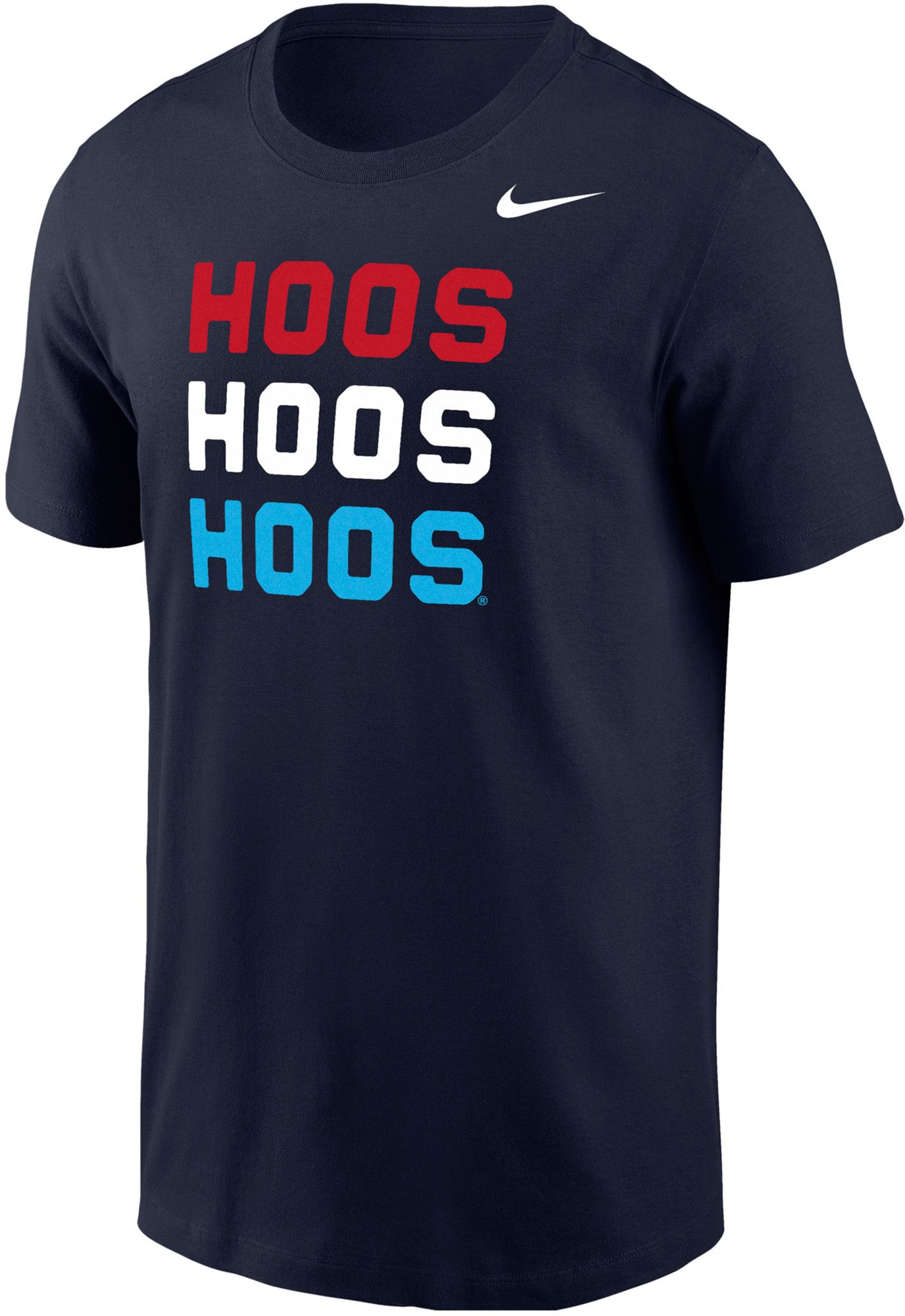 Nike Men's Virginia Cavaliers Navy Red, White, and Hoos Hoodie
