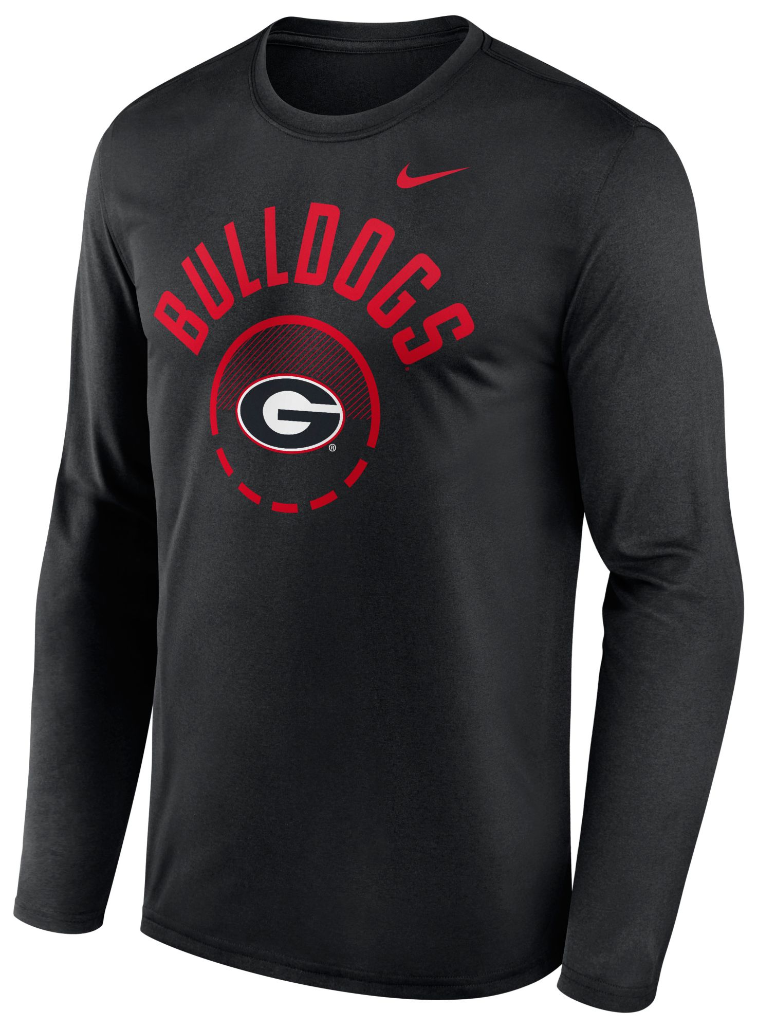 Nike Men's Georgia Bulldogs Dri-FIT Shooting Long Sleeve Shirt