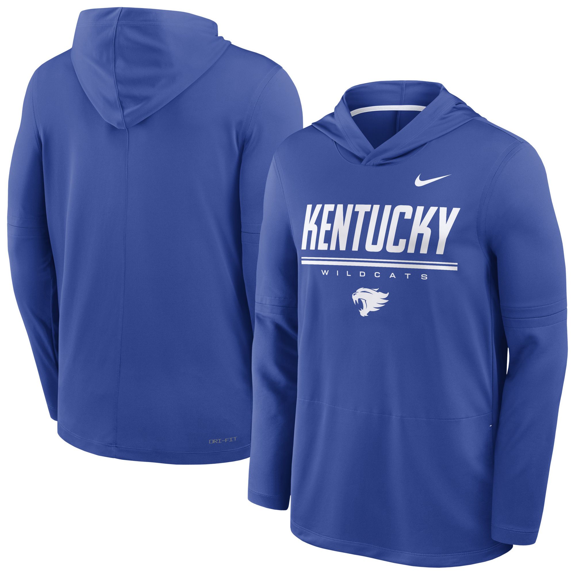 Nike Men's Kentucky Wildcats Dri-Fit Lightweight Hoodie