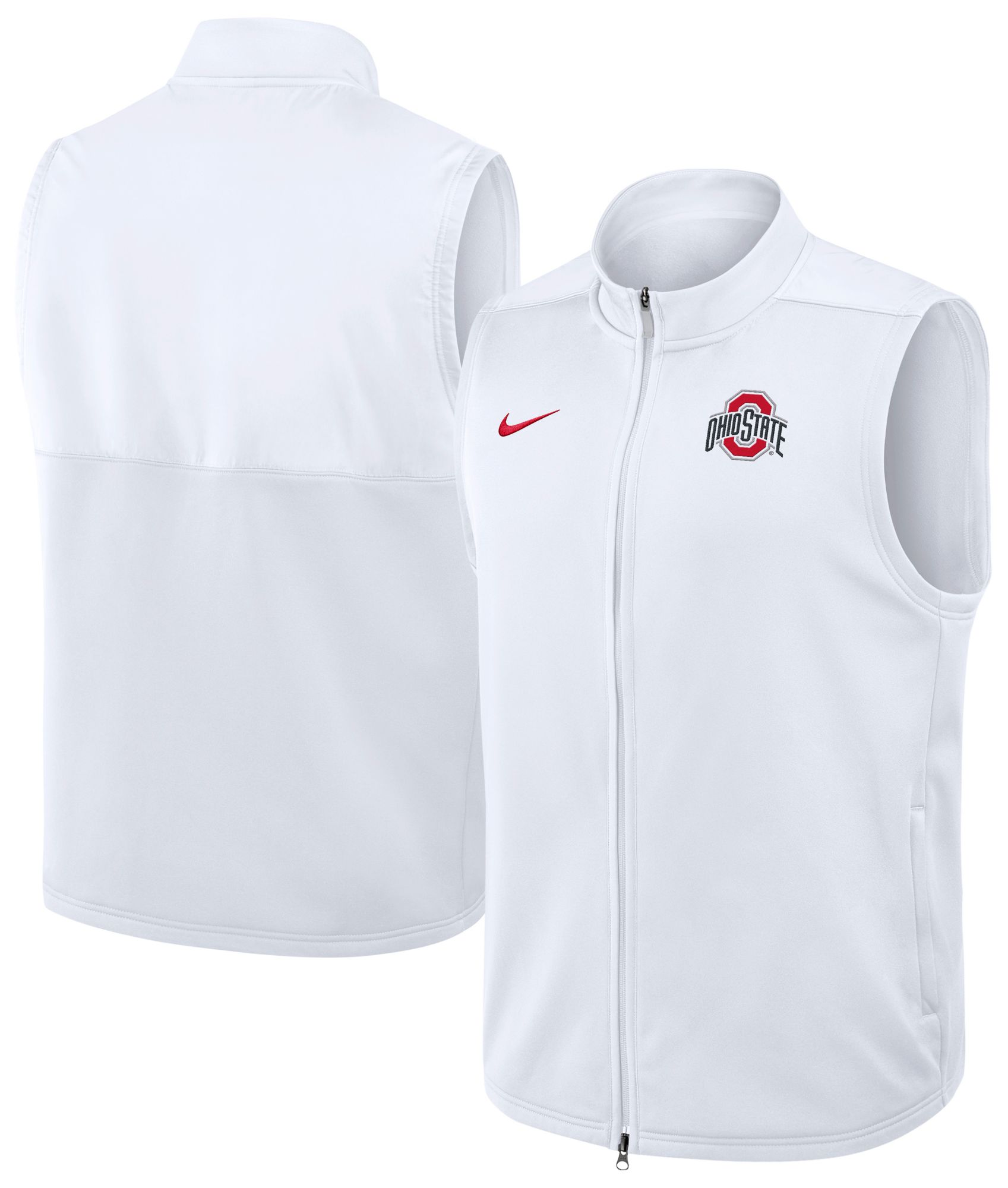 Nike Men's Ohio State Buckeyes Victory Full-Zip Vest