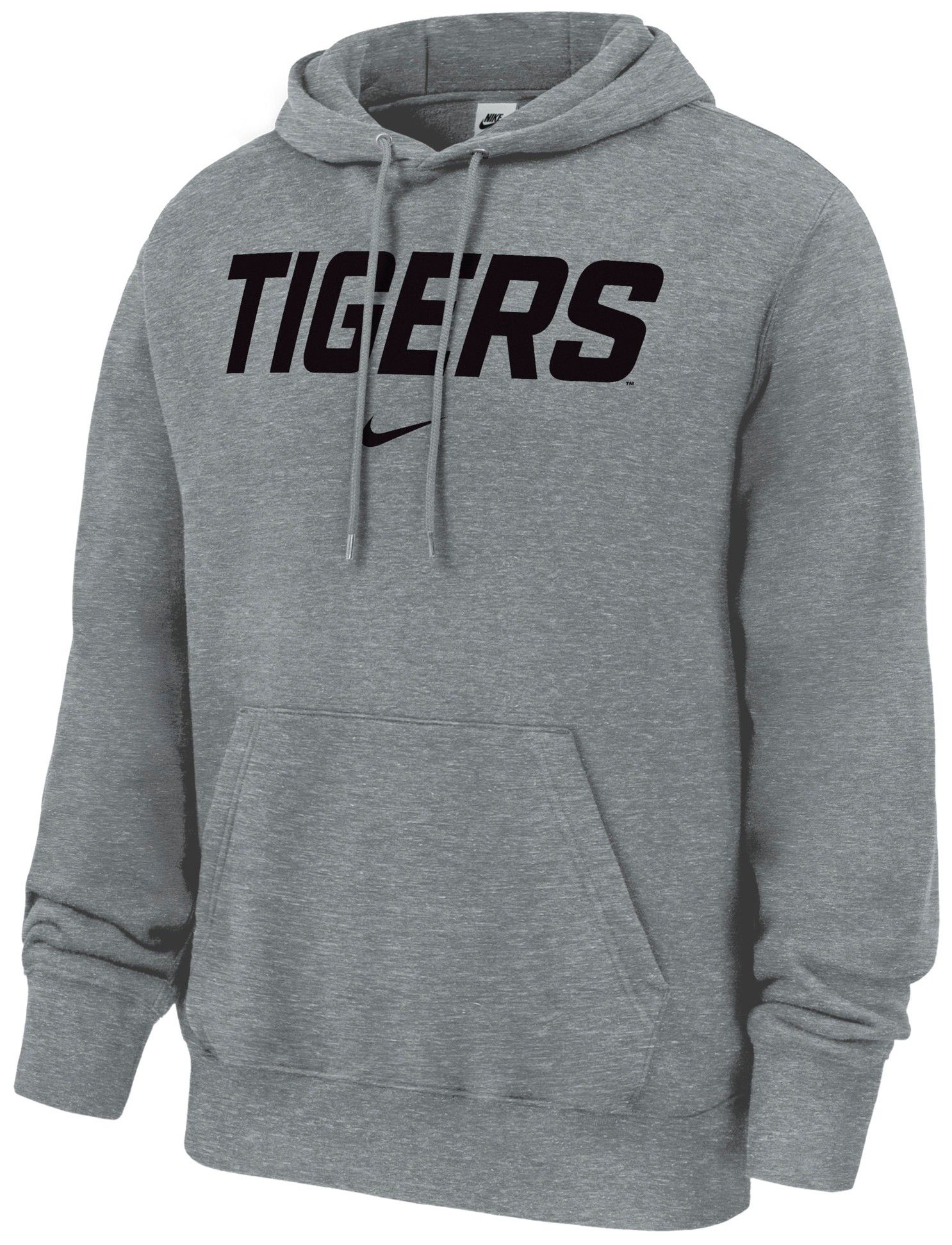Nike Men's Missouri Tigers Gray Club Fleece Hoodie