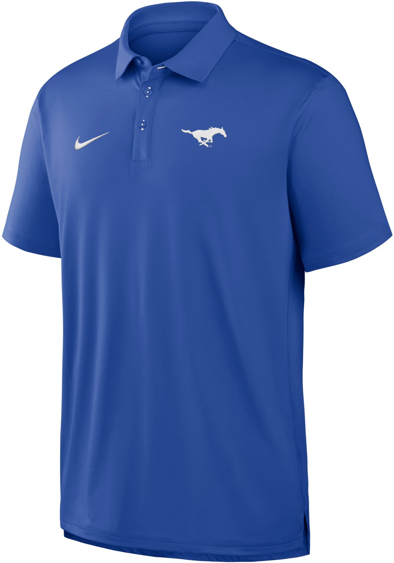 Nike Men's Southern Methodist Mustangs Royal Tour Polo