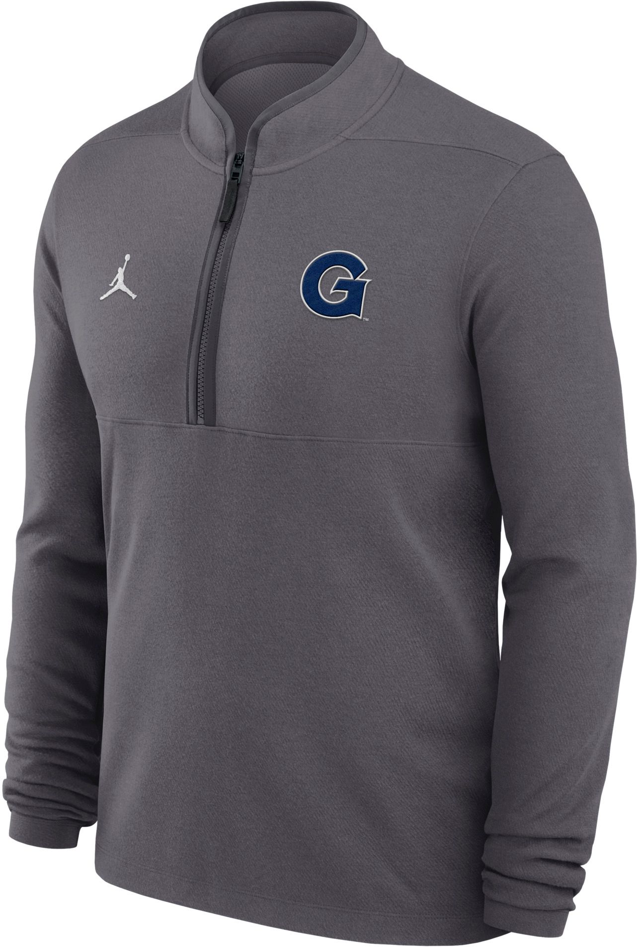 Nike Men's Georgetown Hoyas Victory 1/4 Zip Pullover, Large, Gray