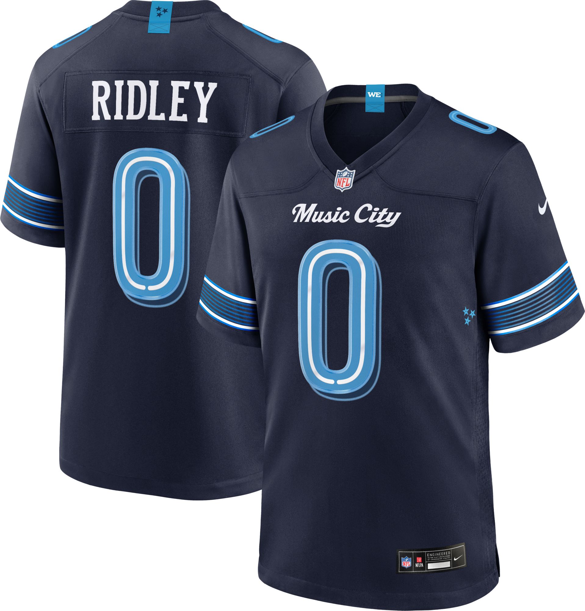 Nike Men's Tennessee Titans Calvin Ridley NFL Rivalries Game Jersey