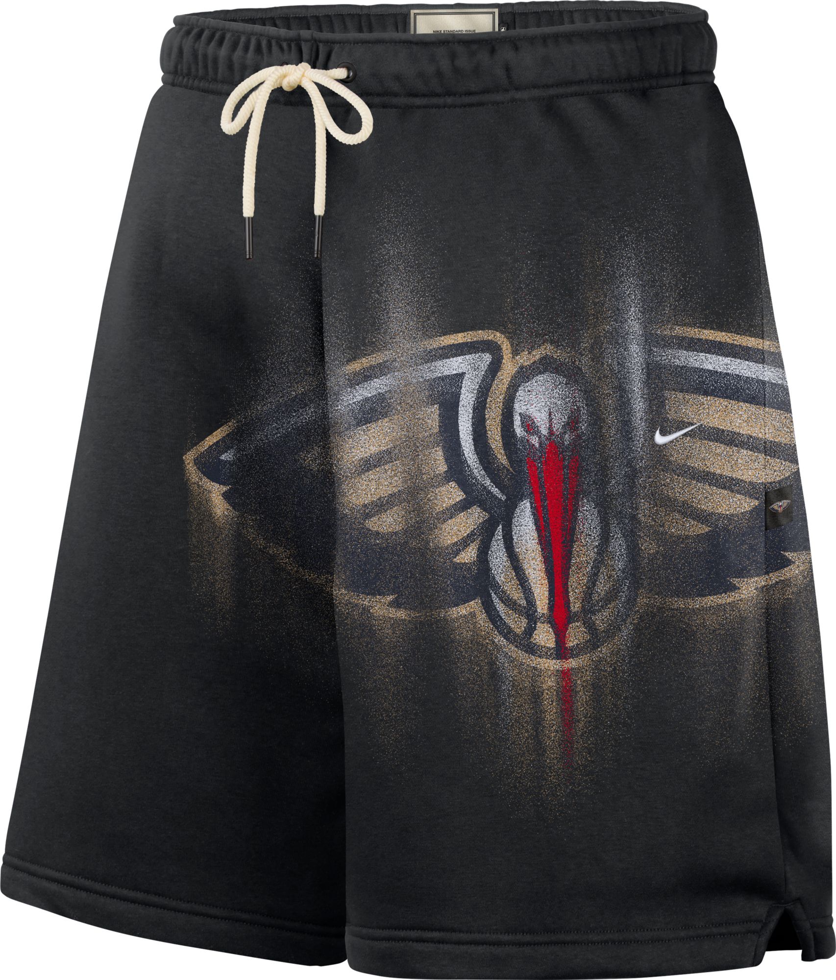 Nike Adult New Orleans Pelicans Worn With Obsession Standard Issue Therma-FIT Icon Shorts, Men's, Wash