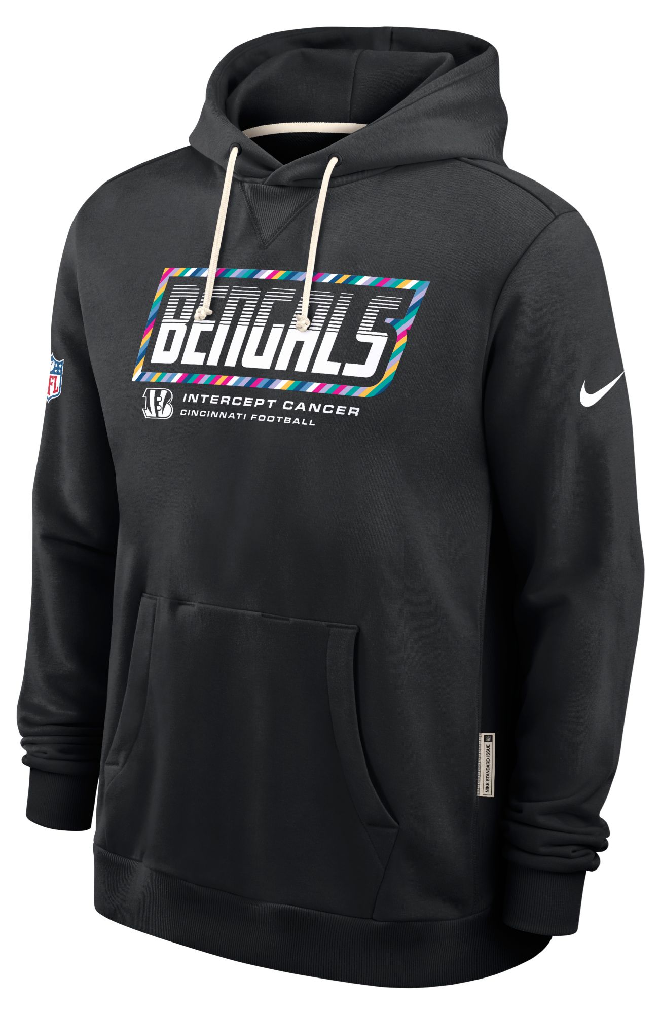 Nike Men's Cincinnati Bengals 2026 Crucial Catch Sideline Hoodie