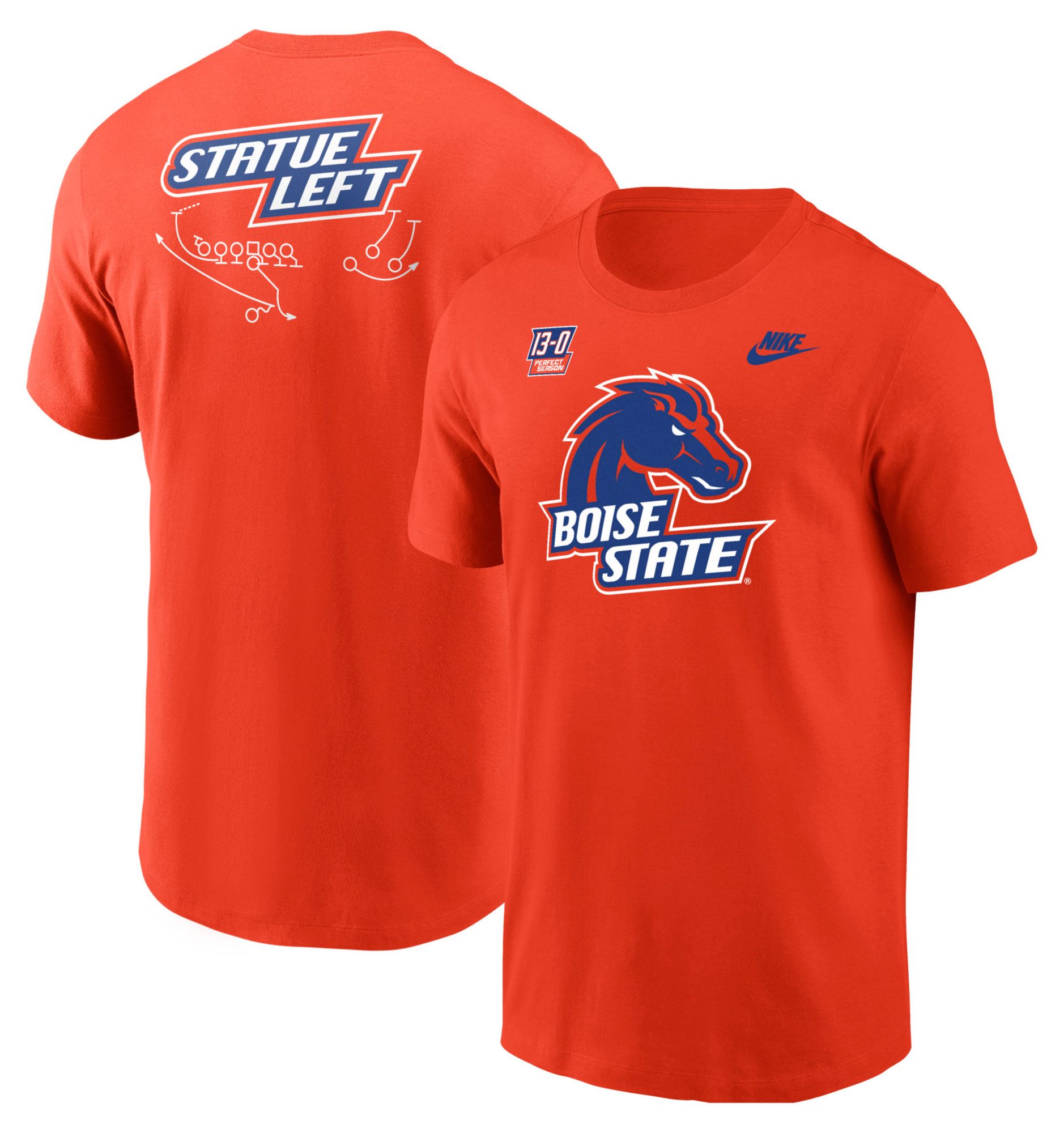 Nike Men's Orange Boise State Broncos Fiesta Bowl 20th Anniversary T-Shirt - Orange