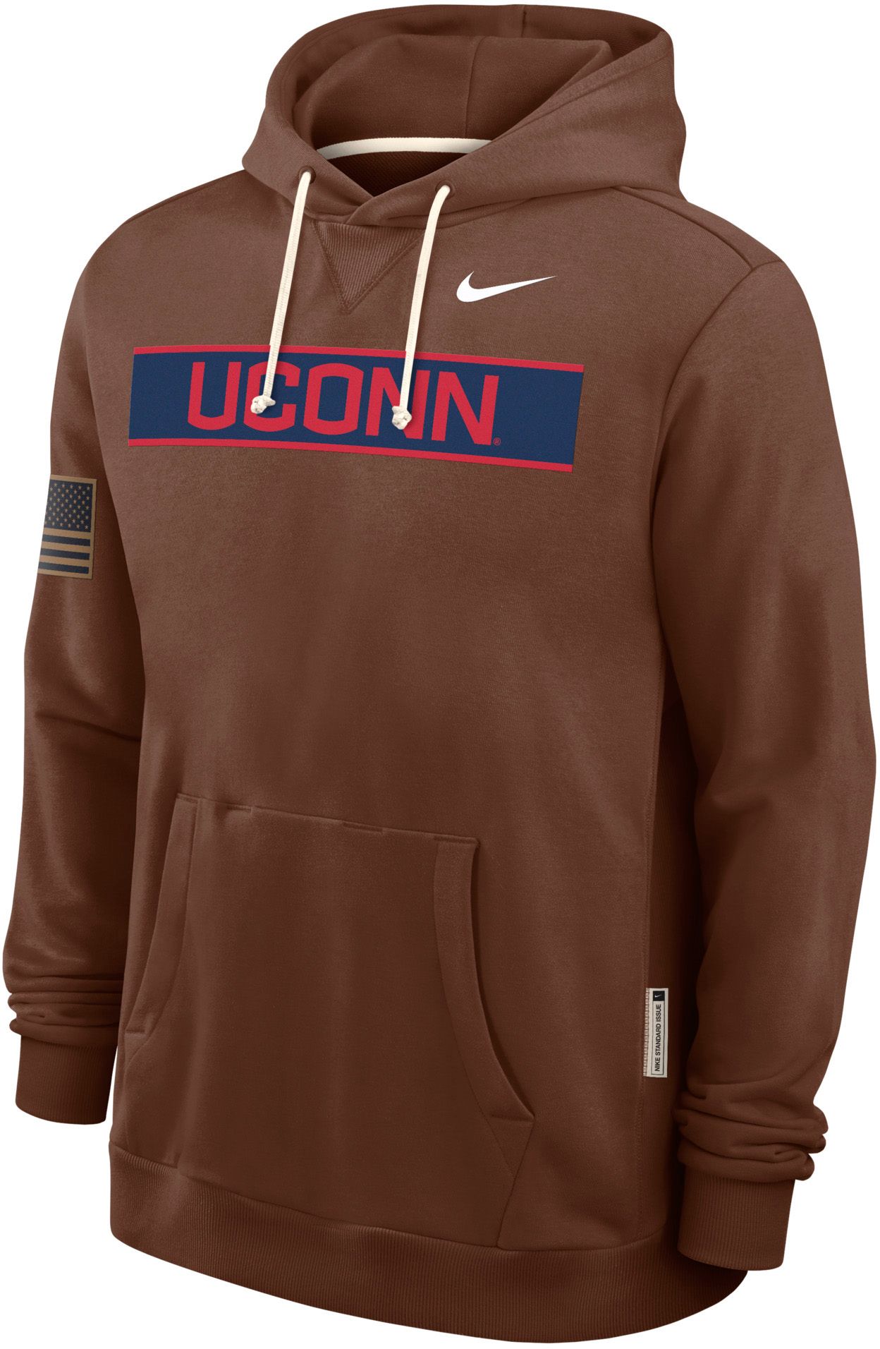 Nike Men's UConn Huskies Military Hoodie