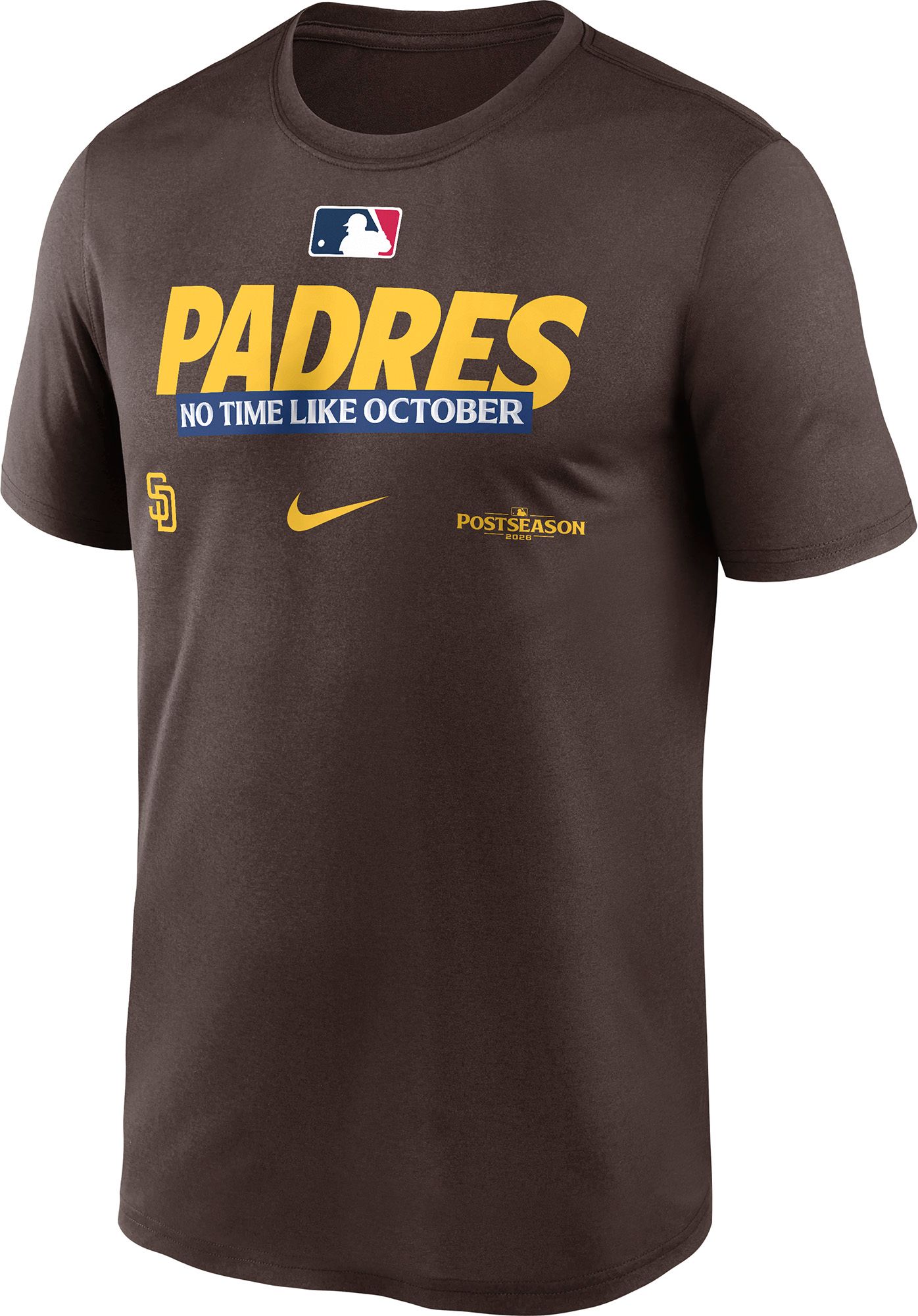 Nike Men's San Diego Padres Postseason Participant 2026 Authentic Collection Legend T-Shirt