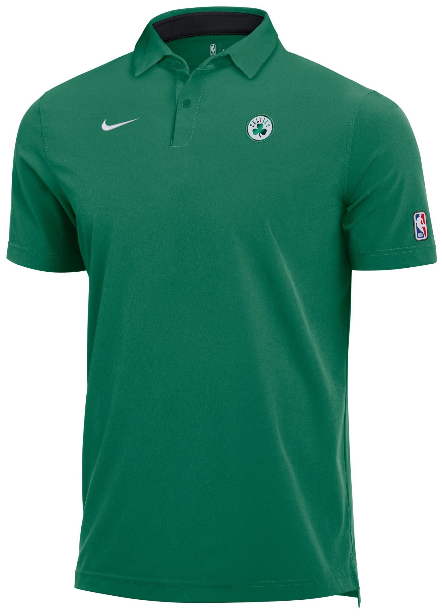 Nike Men's Boston Celtics Green Staff Polo