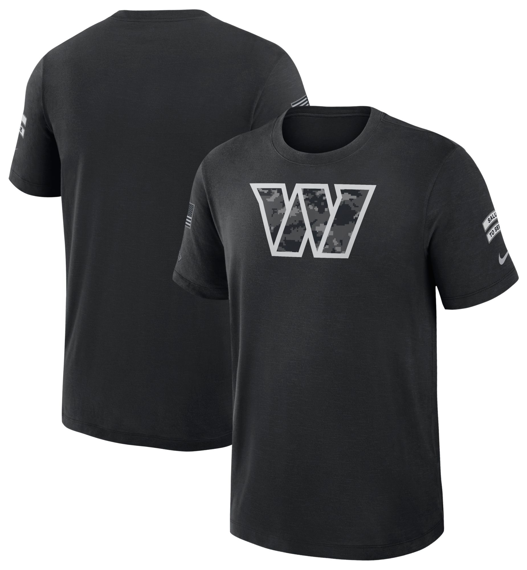 Nike Men's Washington Commanders Salute To Service 2026 Slub T-Shirt