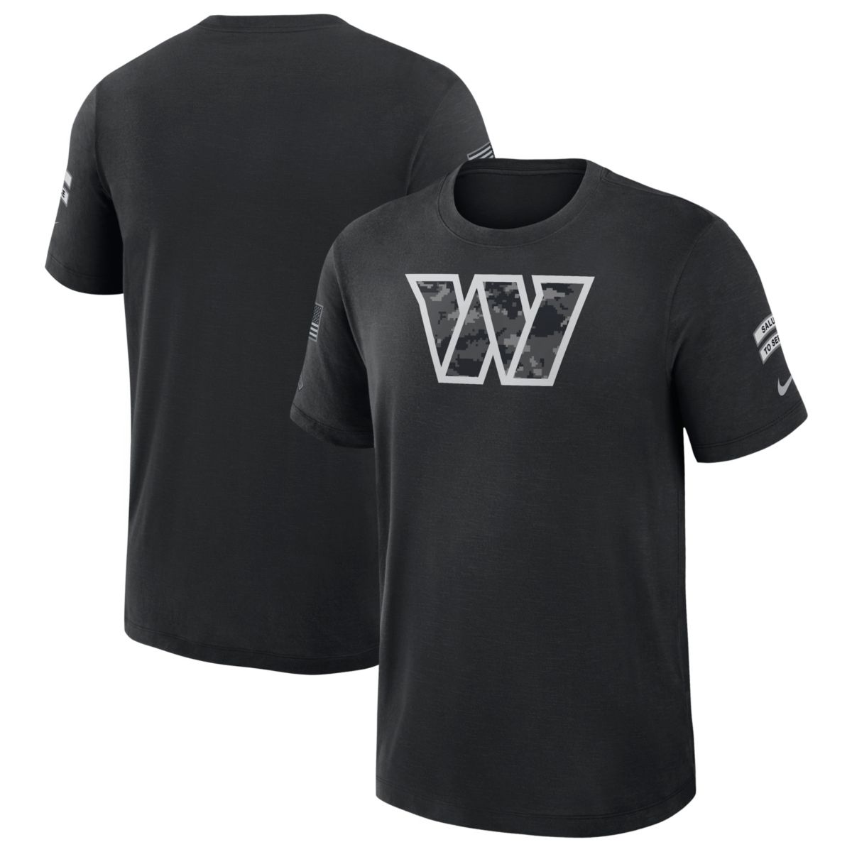 XXLサイズThe Ravens 2026 FES T-shirt（Black） Nike Men's Baltimore Ravens Salute To Service 2026 Slub T-Shirt