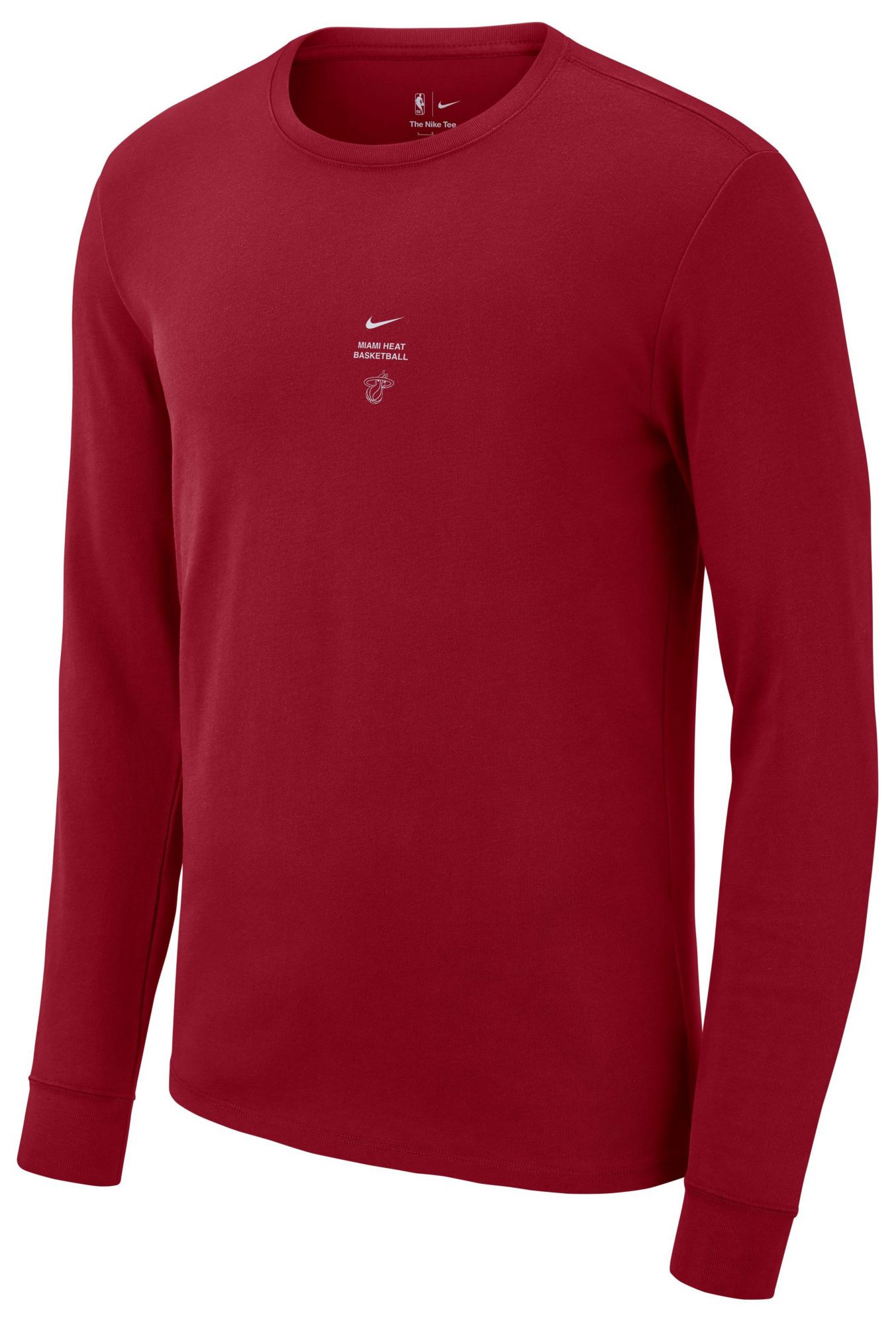 Nike Adult Miami Heat Worn With Obsession Standard Issue Practice Long Sleeve Shirt