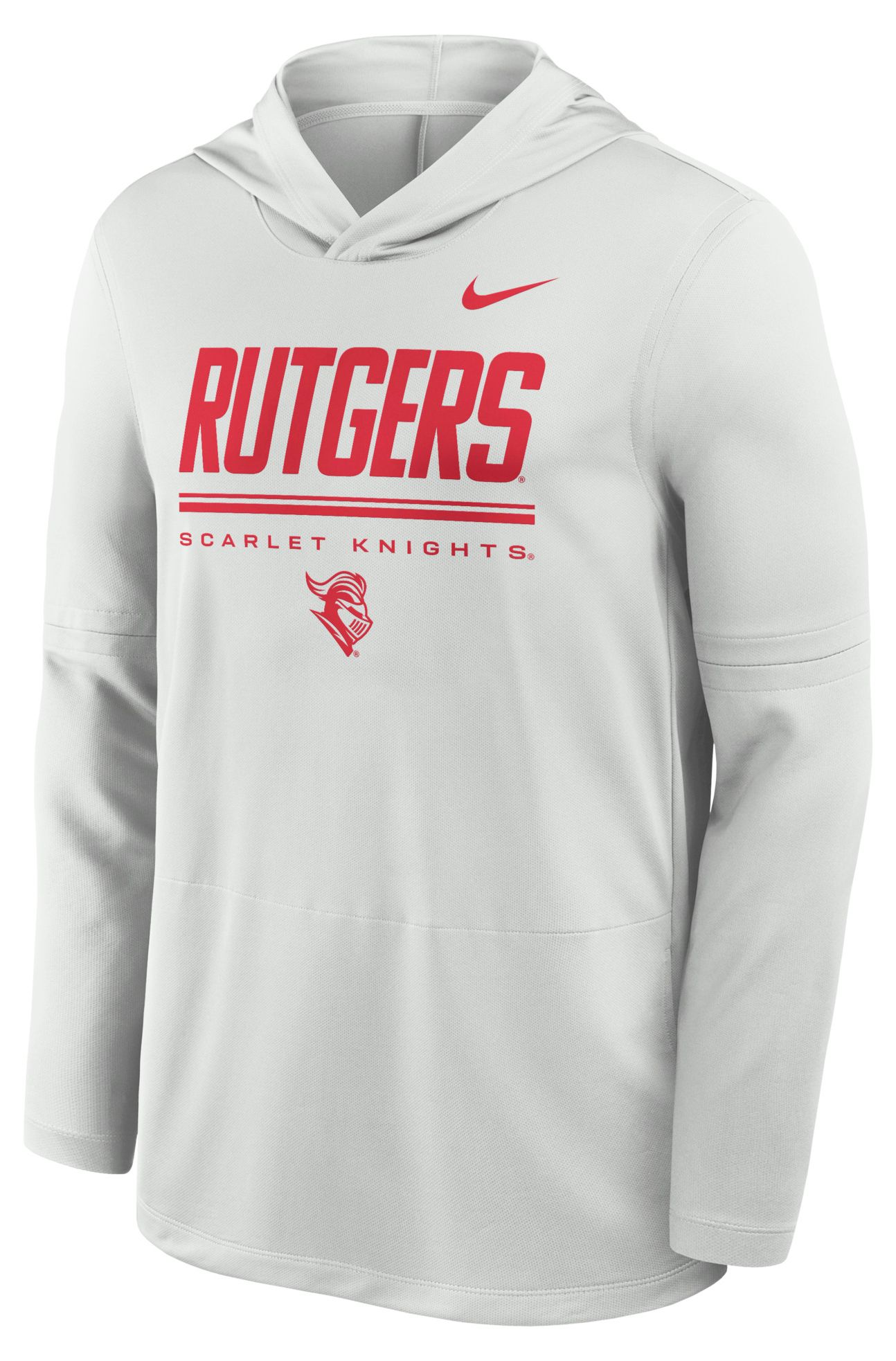 Nike Men's Rutgers Scarlet Knights Photon Dust Dri-FIT Lightweight Hoodie