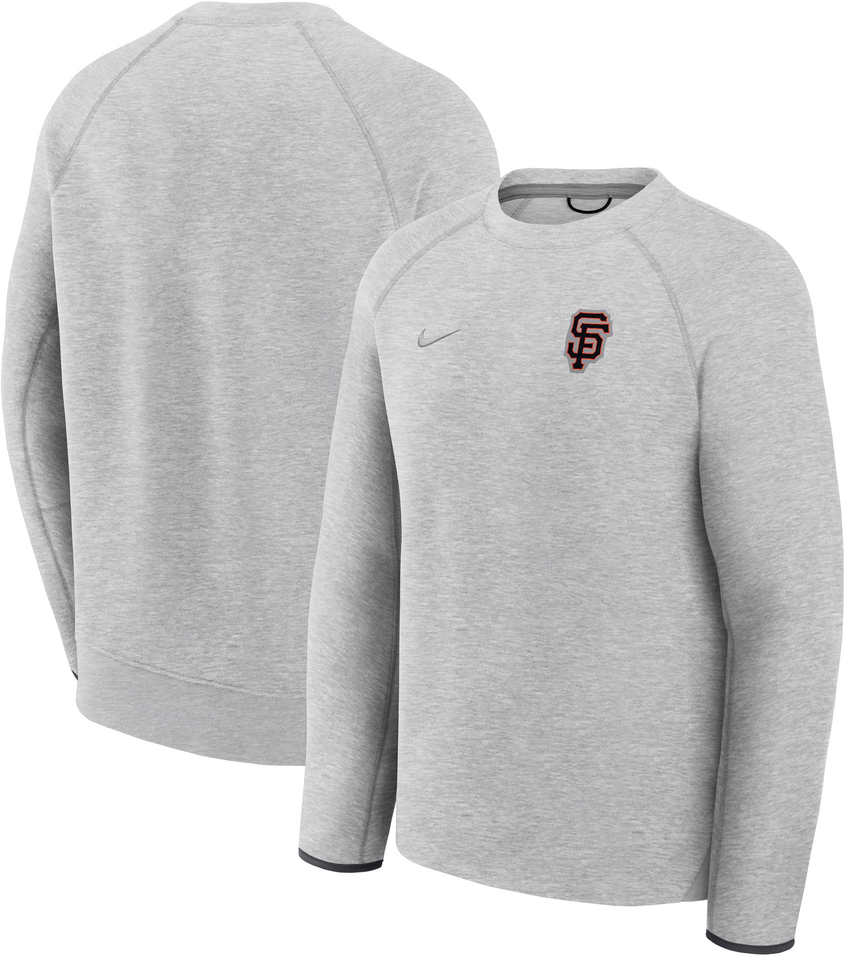 Nike Men's San Francisco Giants Tech Fleece Crewneck Sweatshirt