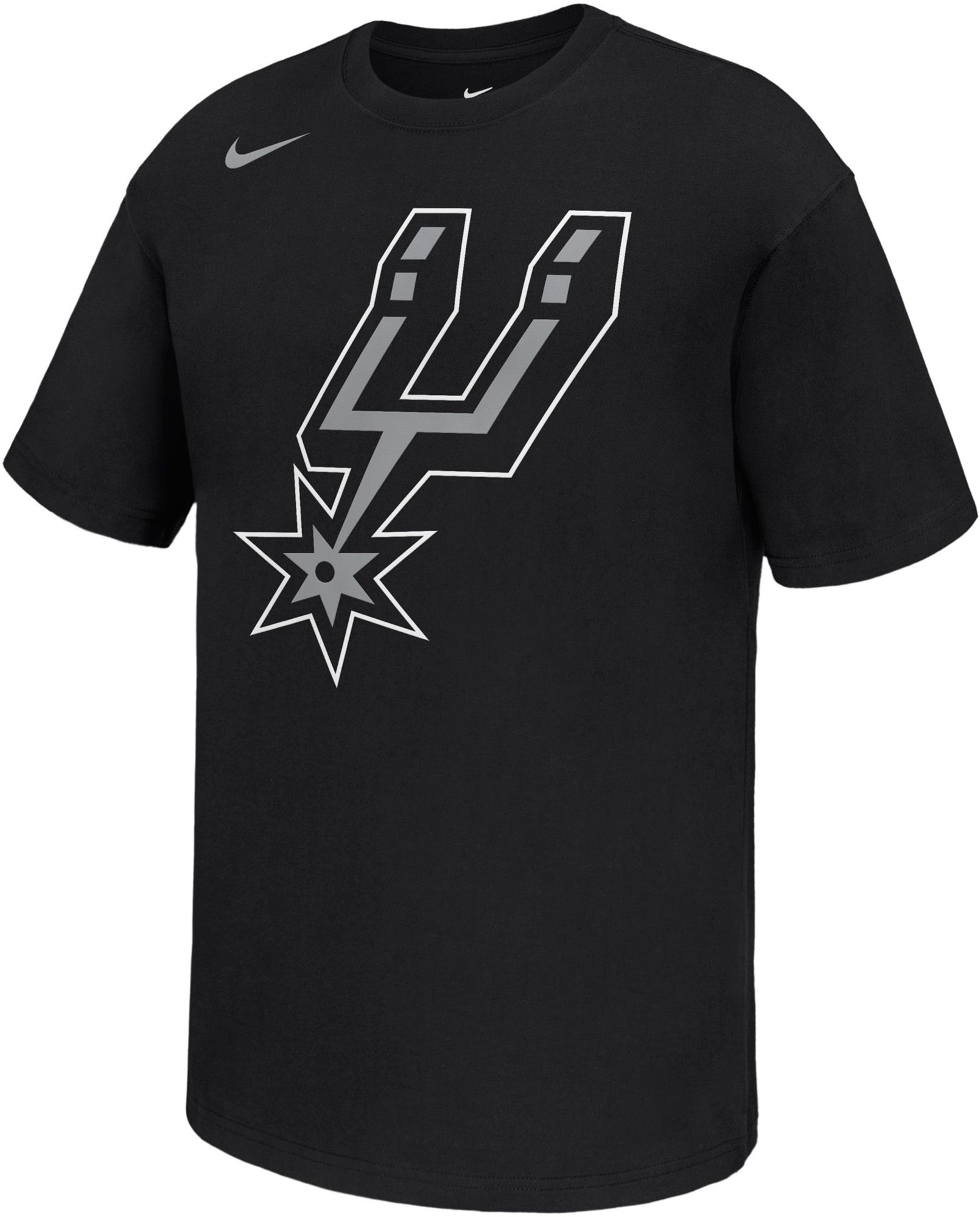 Nike Men's San Antonio Spurs Black Max 90 Logo T-Shirt