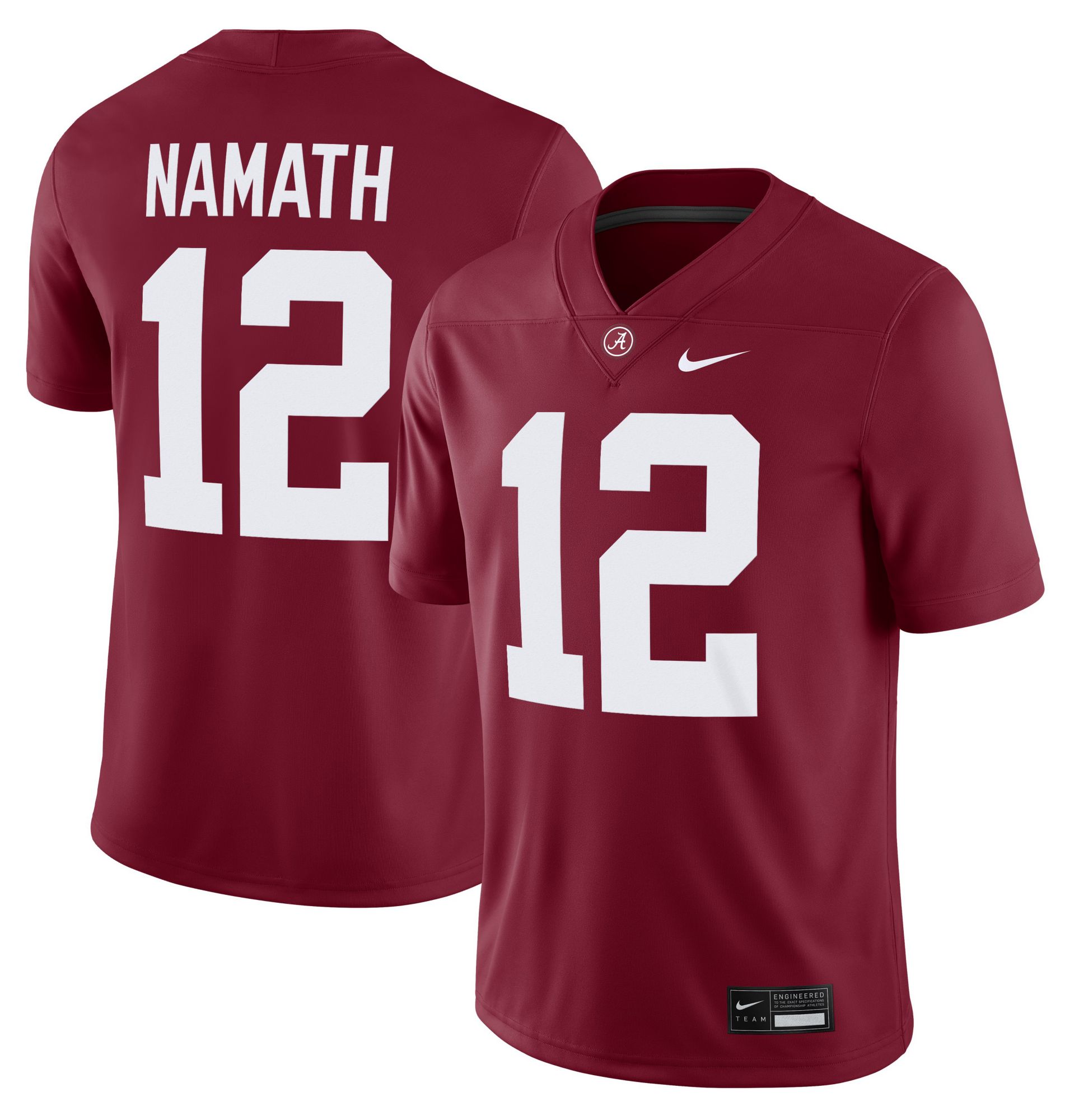 Nike Men's Alabama Crimson Tide Joe Namath Jersey
