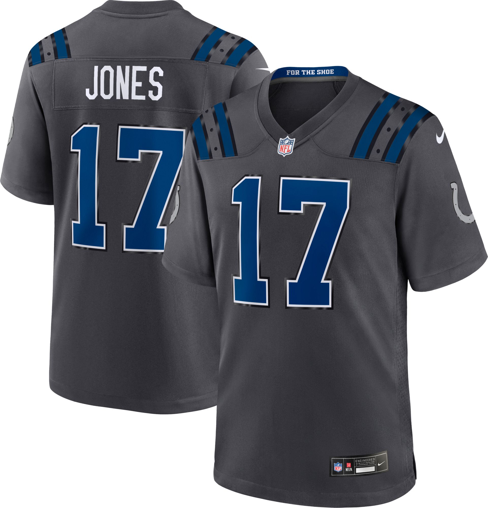 Nike Men's Indianapolis Colts Daniel Jones NFL Rivalries Game Jersey