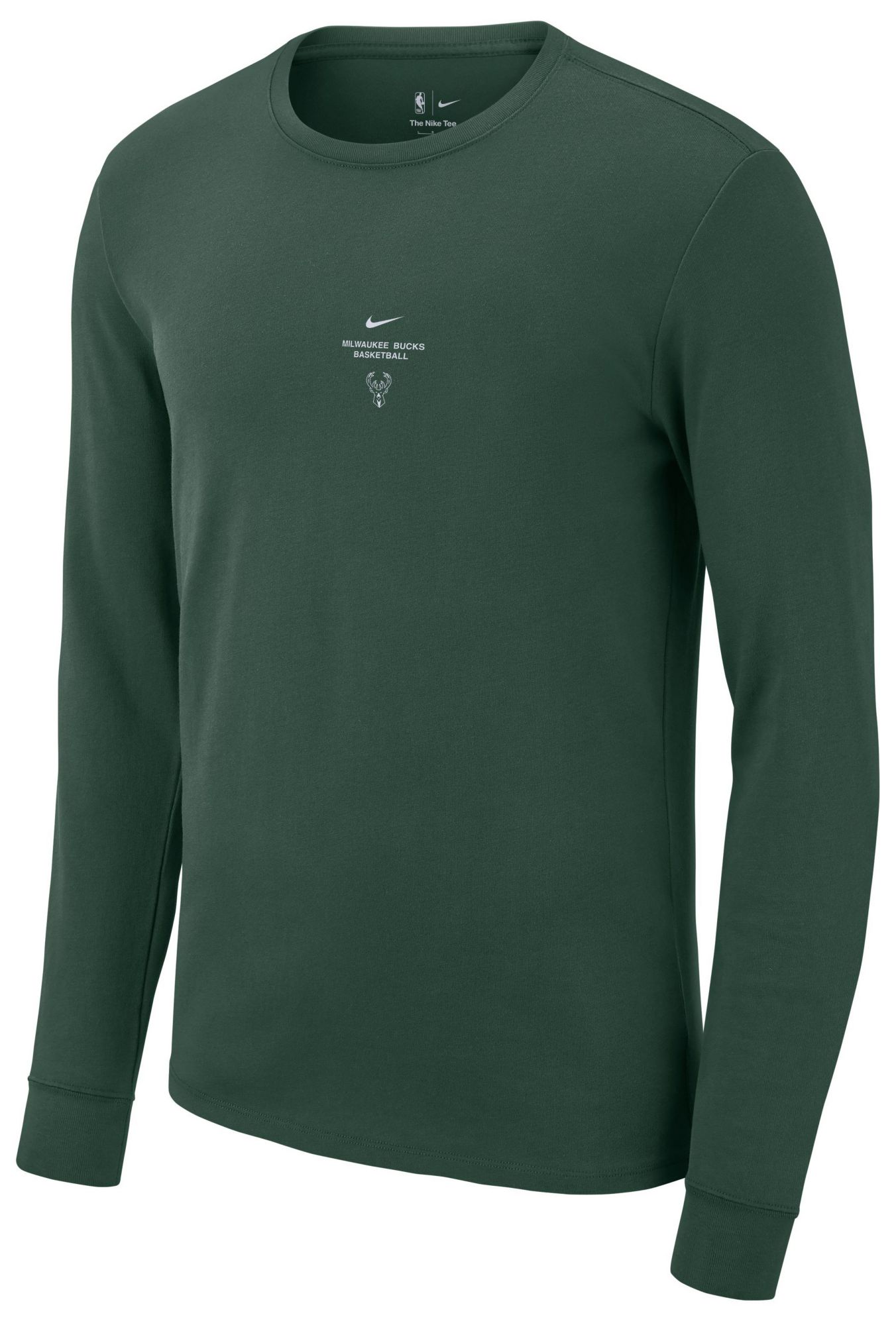 Nike Adult Milwaukee Bucks Worn With Obsession Standard Issue Practice Long Sleeve Shirt