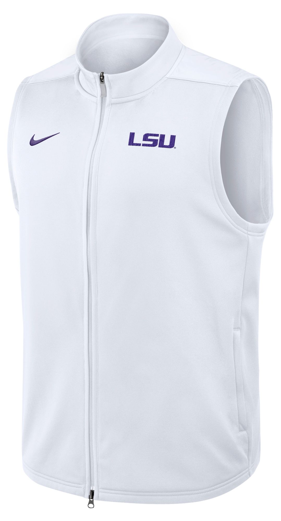 Nike Men's LSU Tigers Victory Full-Zip Vest