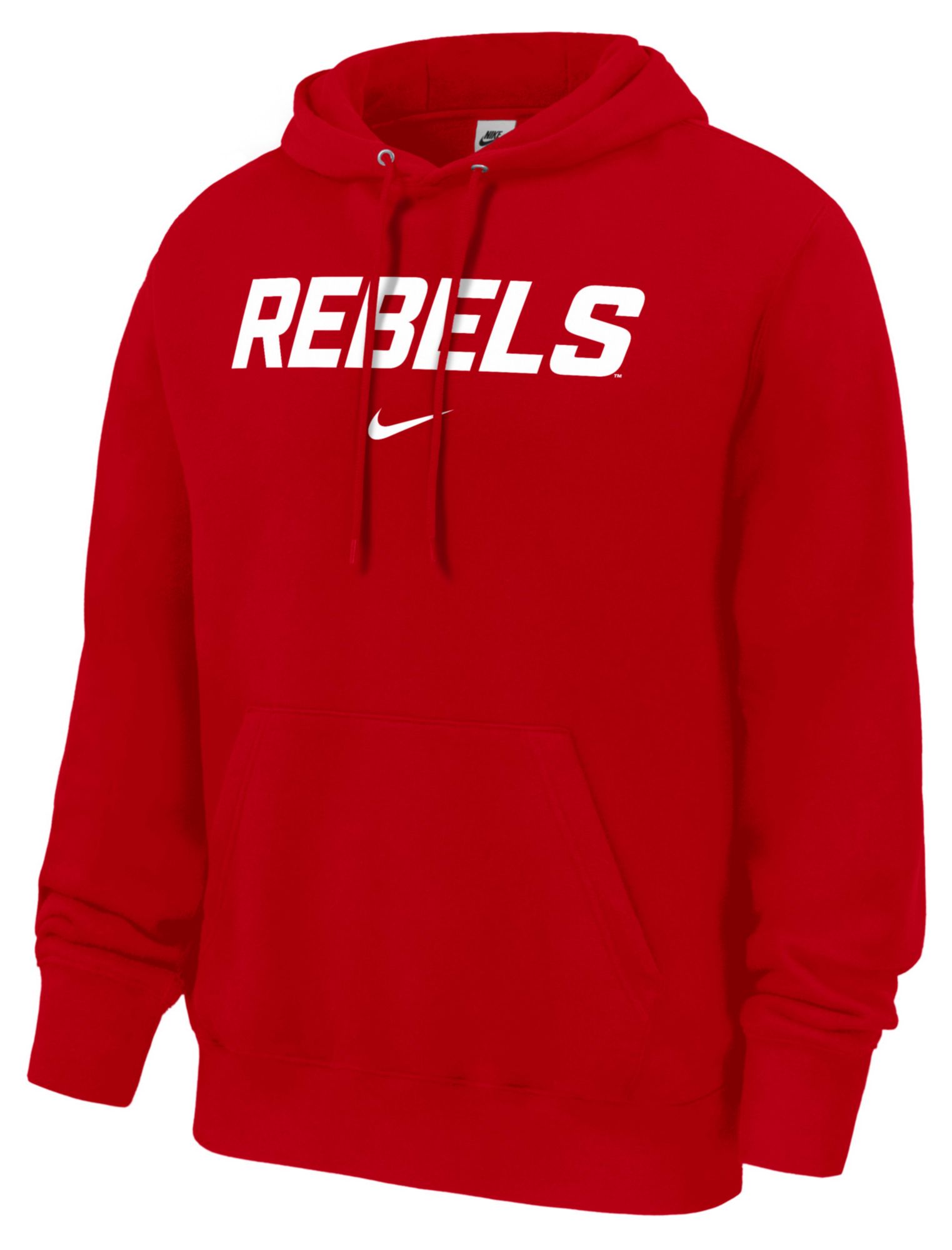 Nike Men's Nevada Wolf Pack Red Club Fleece Hoodie