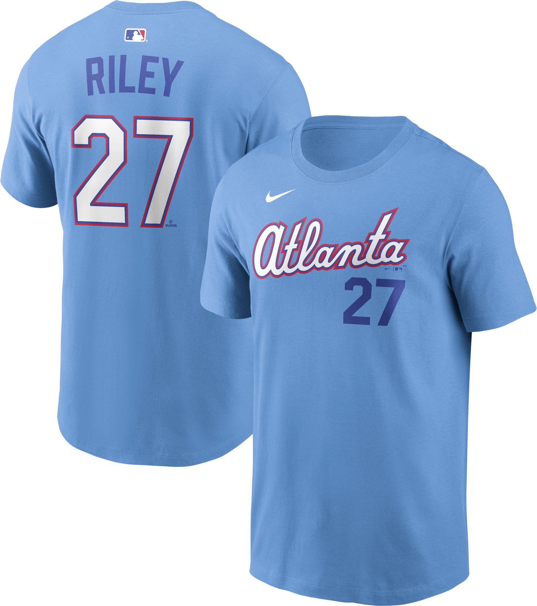 Nike Men's Atlanta Braves 2026 City Connect Austin Riley #27 T-Shirt