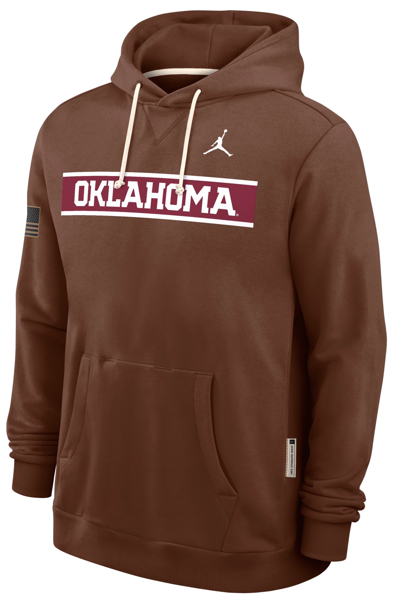 Jordan Men's Oklahoma Sooners 2026 Military Appreciation Standard Issue Dri-FIT Hoodie
