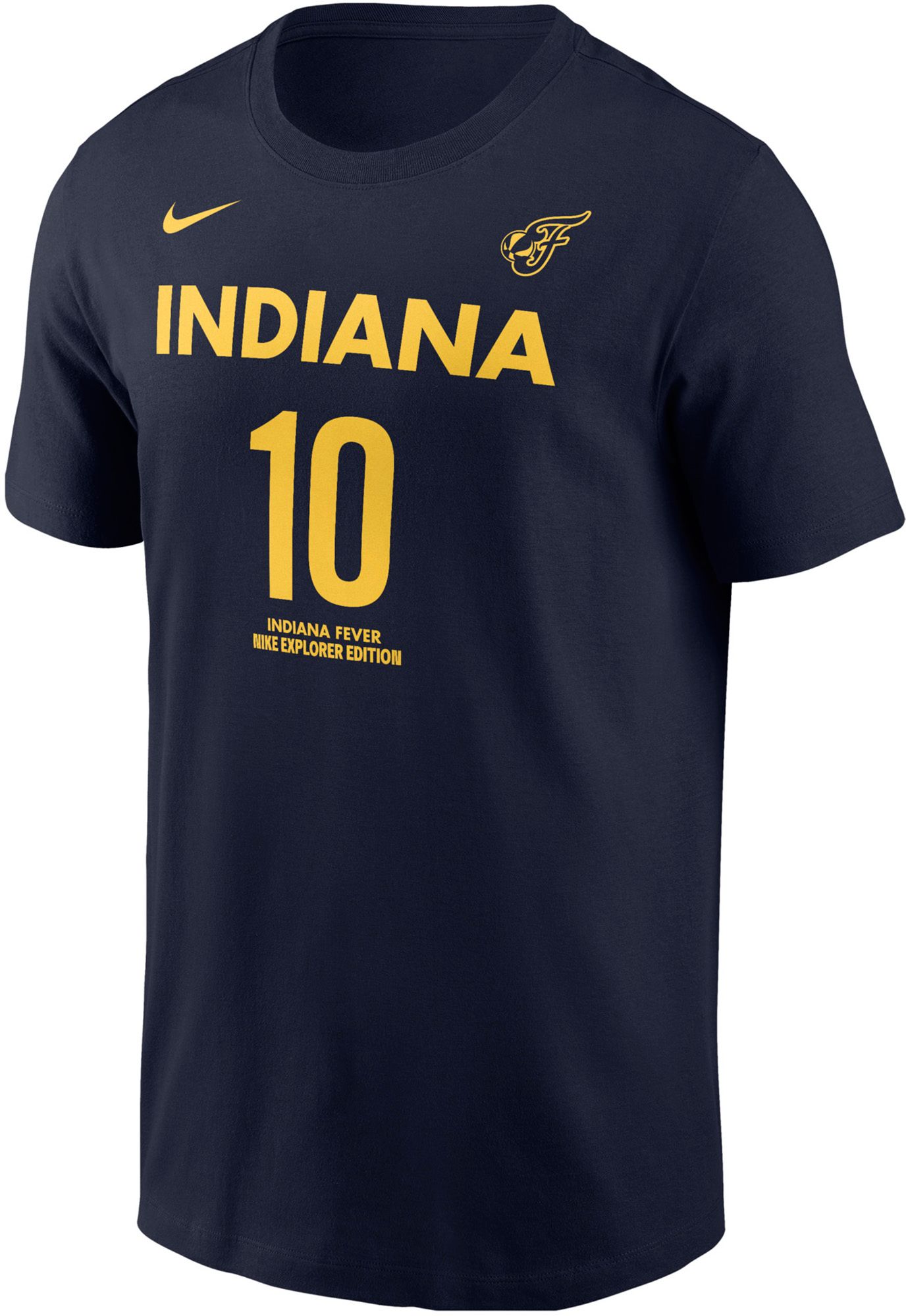 Nike Men's Indiana Fever Lexie Hull #10 Navy T-Shirt