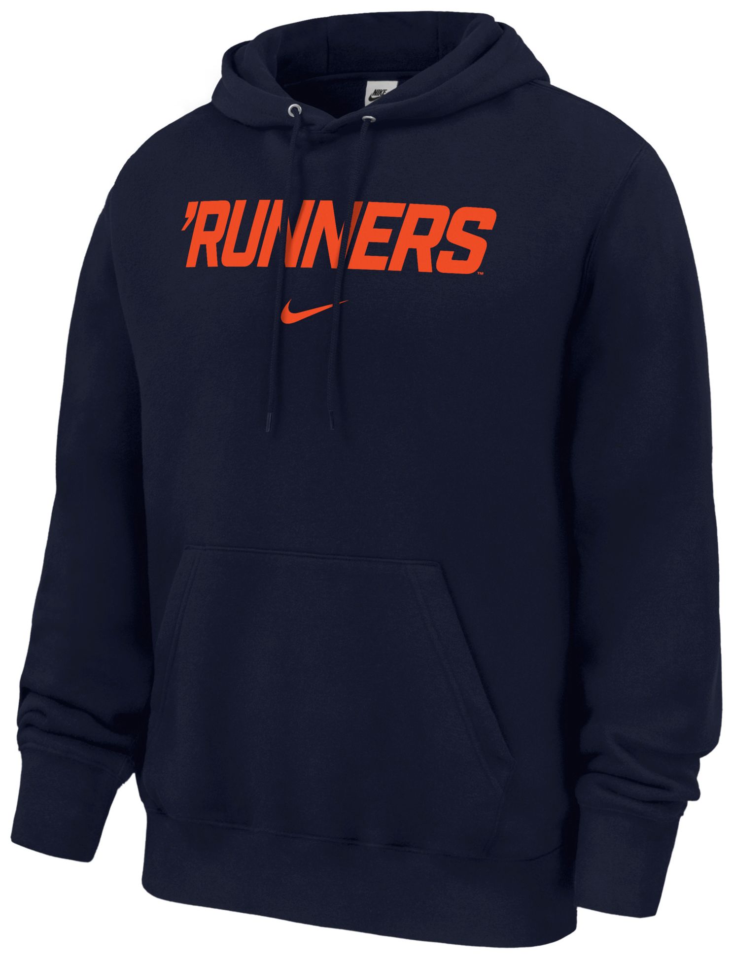 Nike Men's UT San Antonio Roadrunners Navy Club Fleece Hoodie, XXL, Blue