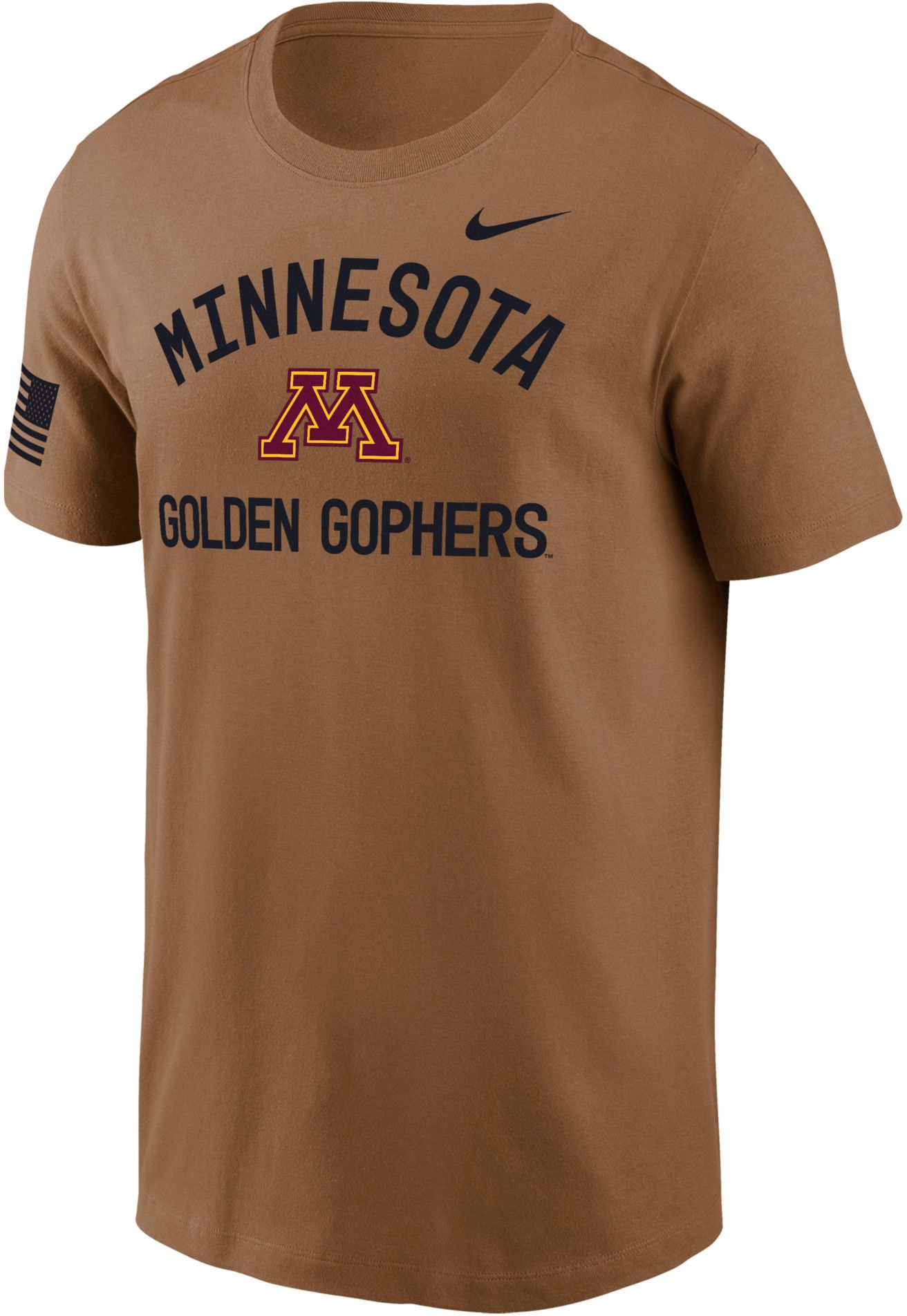 Nike Men's Minnesota Golden Gophers 2026 Military Appreciation Dri-FIT T-Shirt, Wash