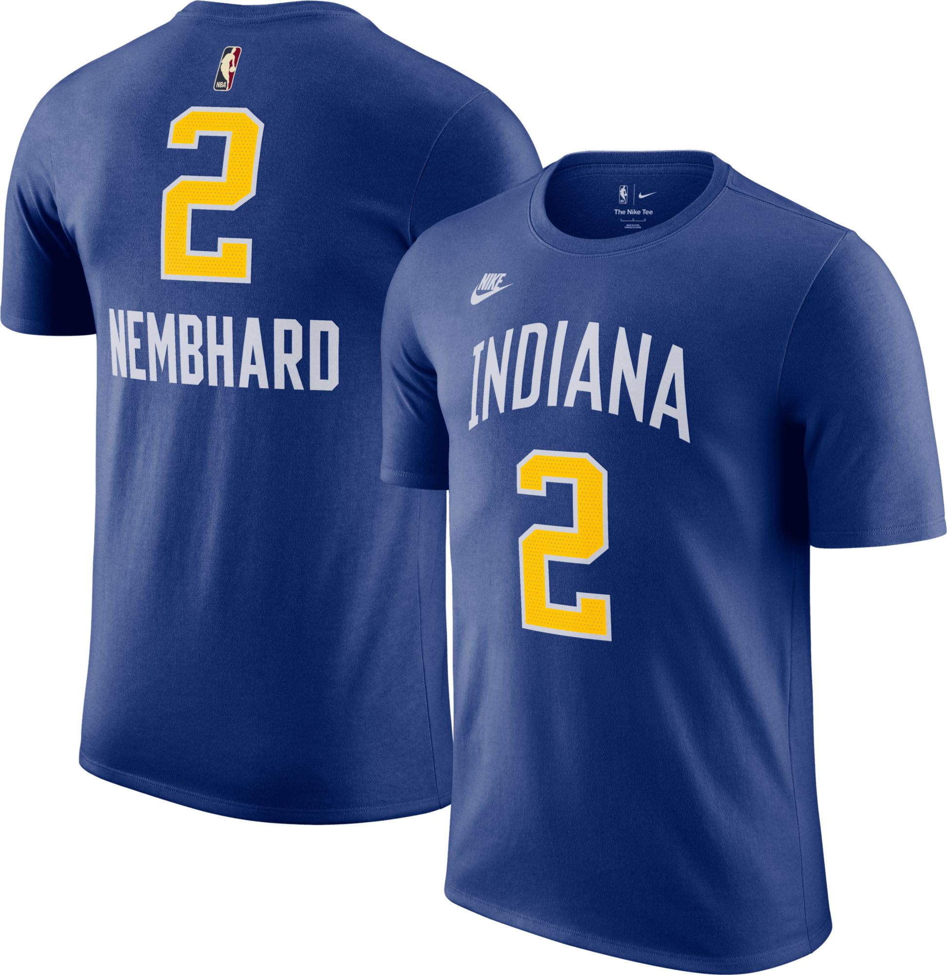 Nike Adult Indiana Pacers Andrew Nembhard 2026-27 Hardwood Classics T-Shirt