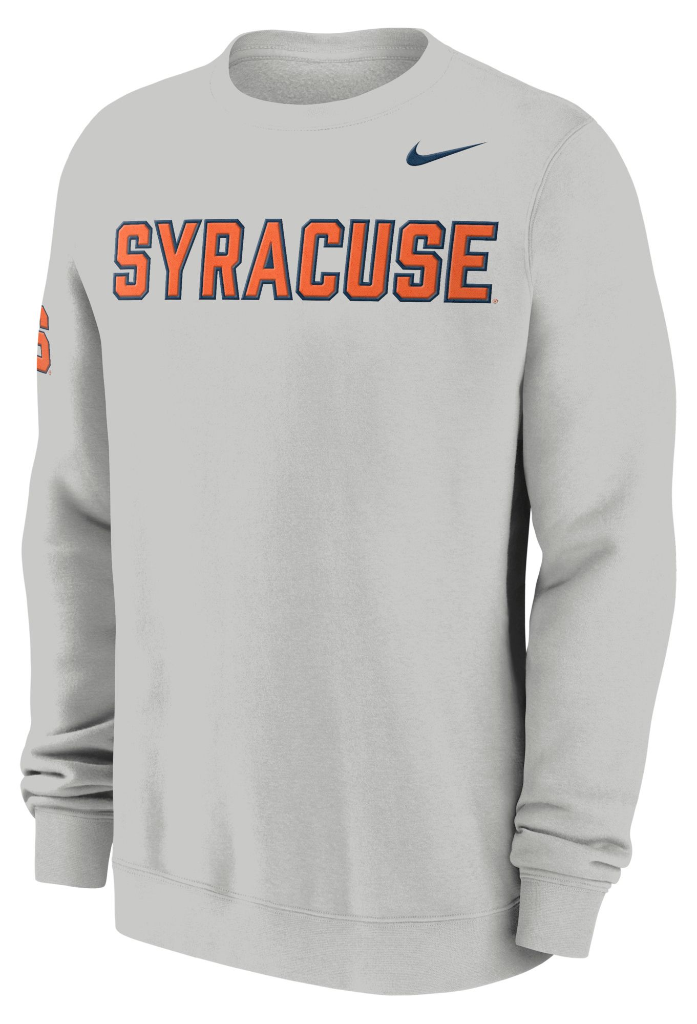 Nike Men's Syracuse Orange Photon Dust Club Crewneck Sweatshirt
