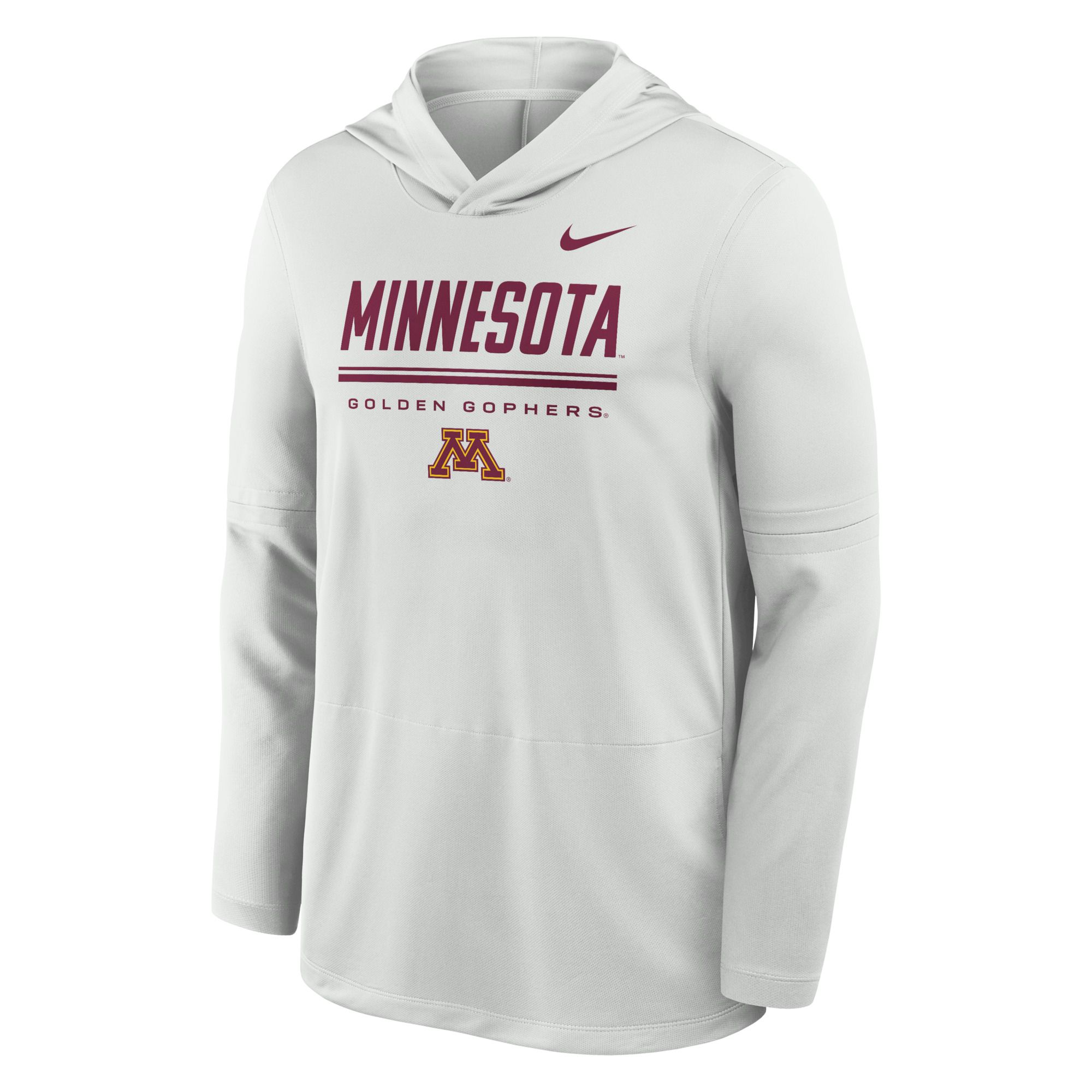 Nike Men's Minnesota Golden Gophers Photon Dust Dri-FIT Lightweight Hoodie