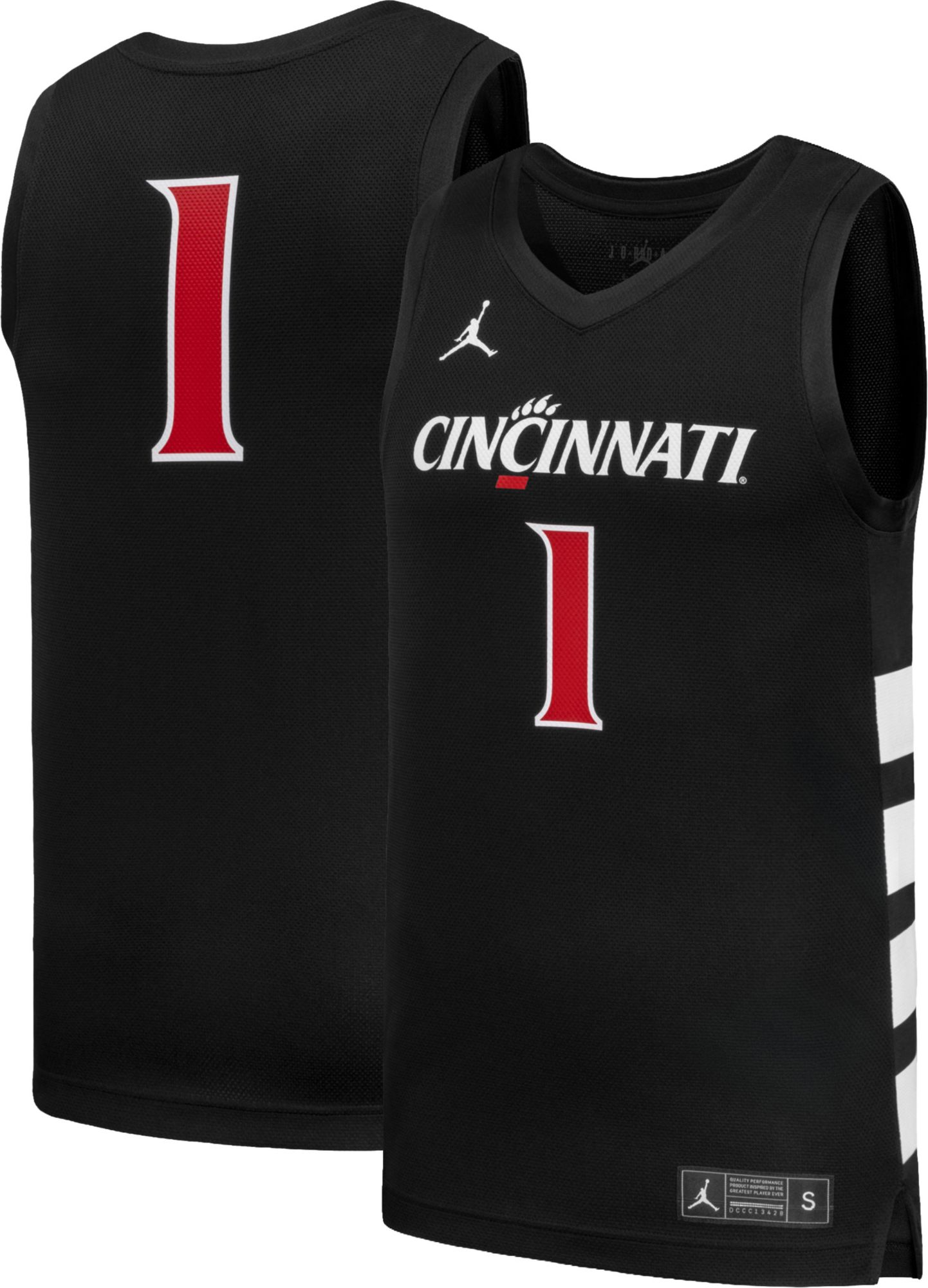 Nike Men's Cincinnati Bearcats Road Replica Basketball Jersey
