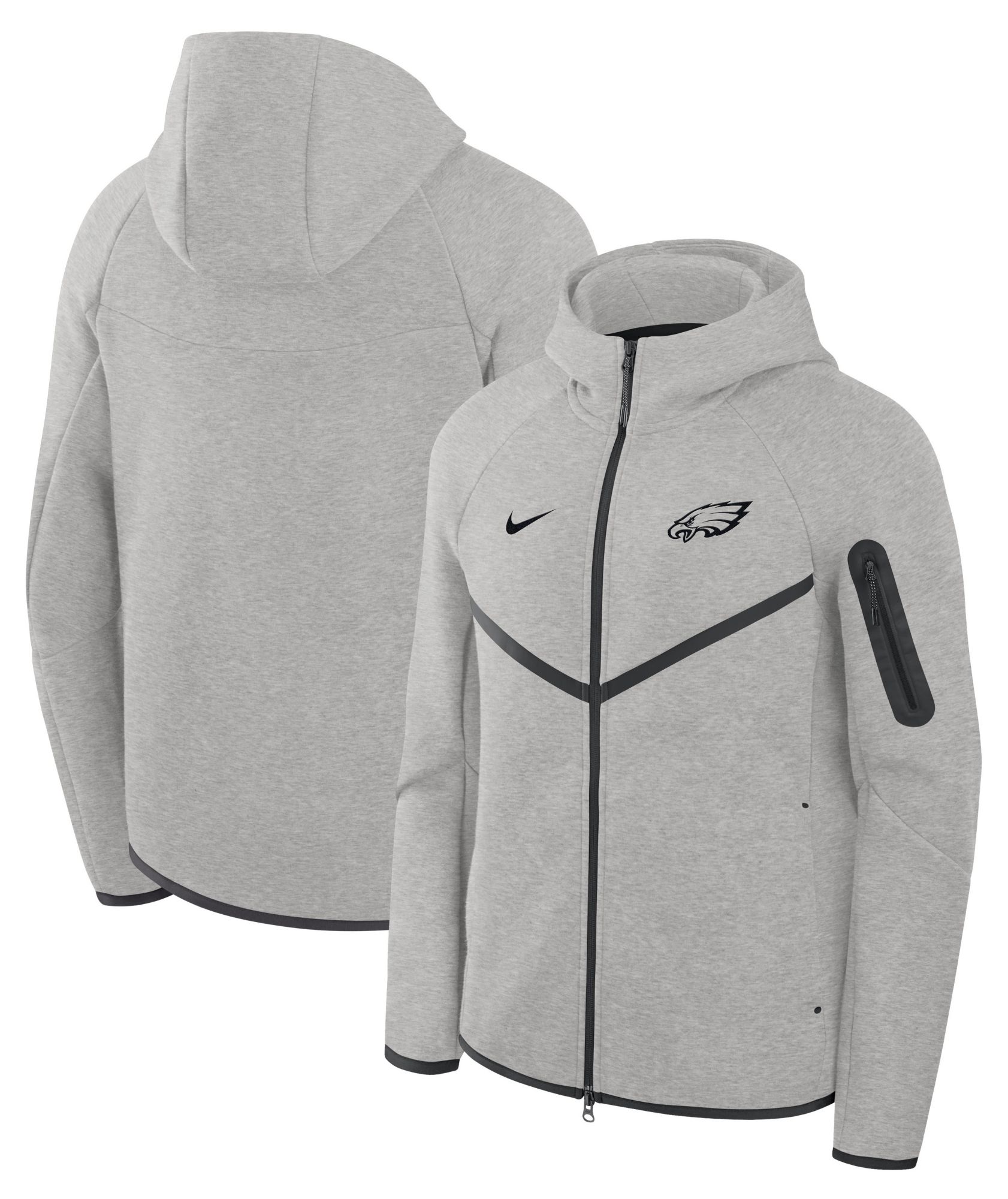 Nike Men's Philadelphia Eagles Tech Fleece Crewneck Sweatshirt