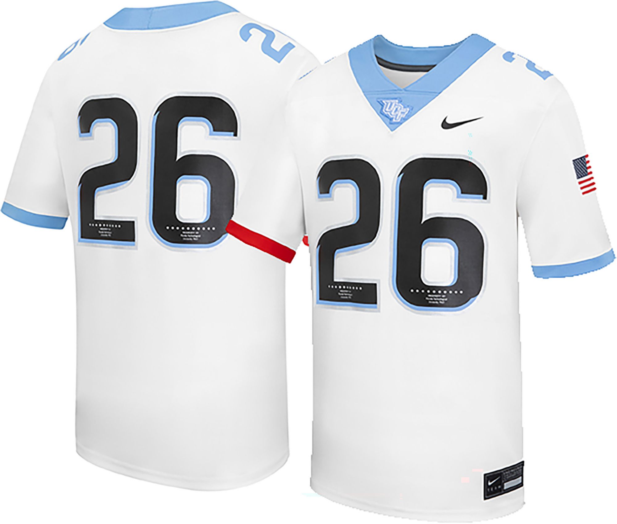 Nike Men's UCF Knights 2026 Space Game Replica Football Jersey