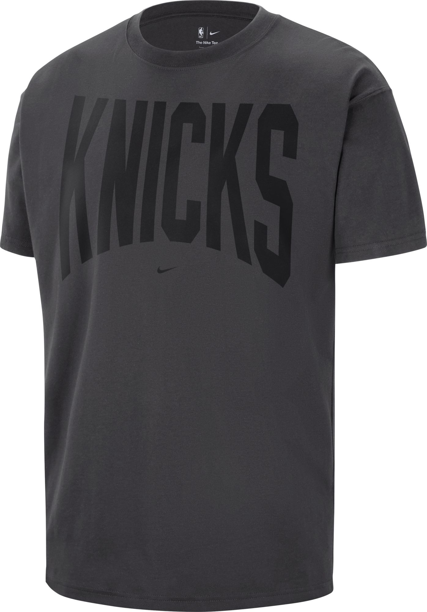 Nike Adult New York Knicks Worn With Obsession Travel Peak T-Shirt