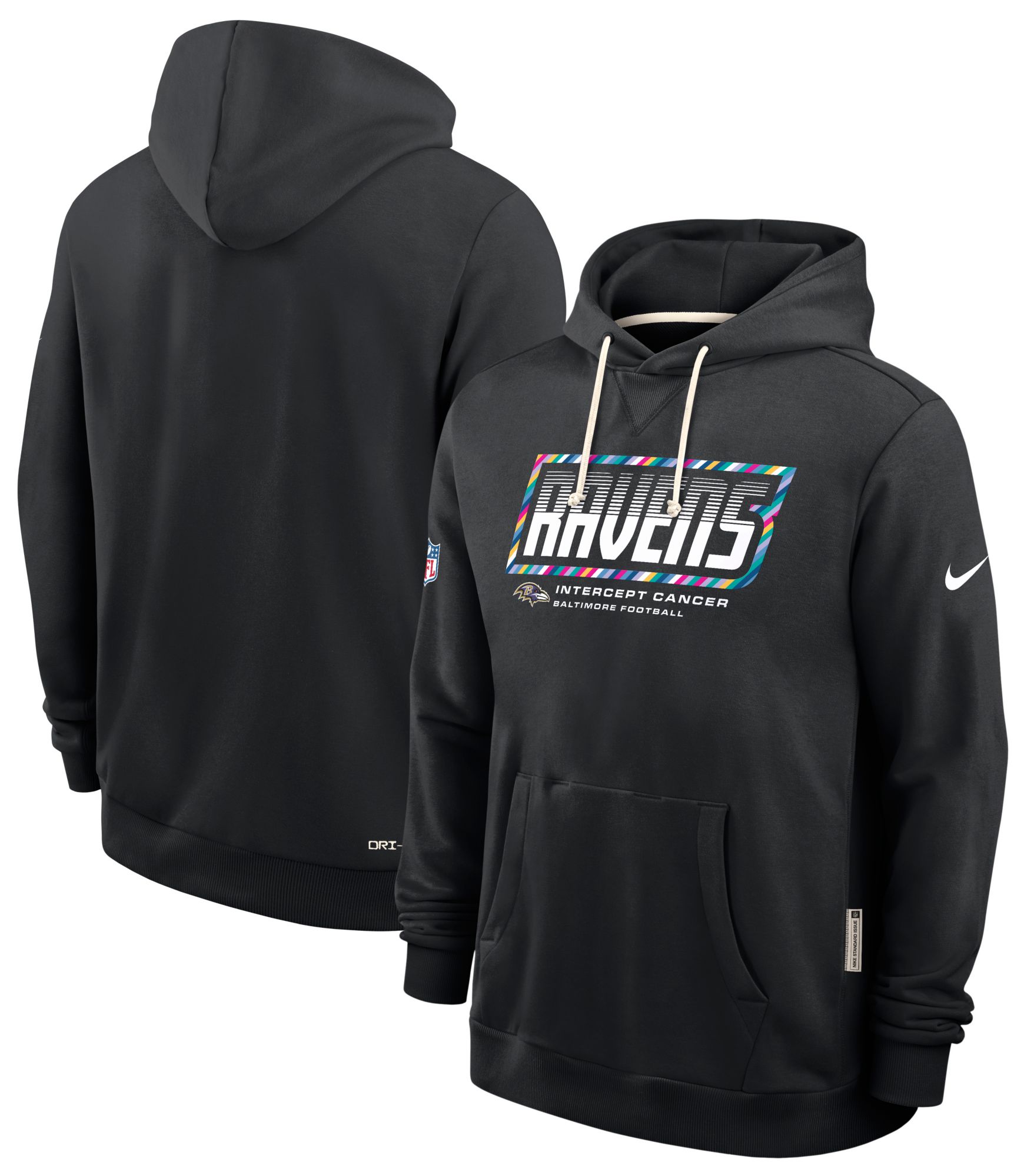 Nike Men's Baltimore Ravens 2026 Crucial Catch Sideline Hoodie