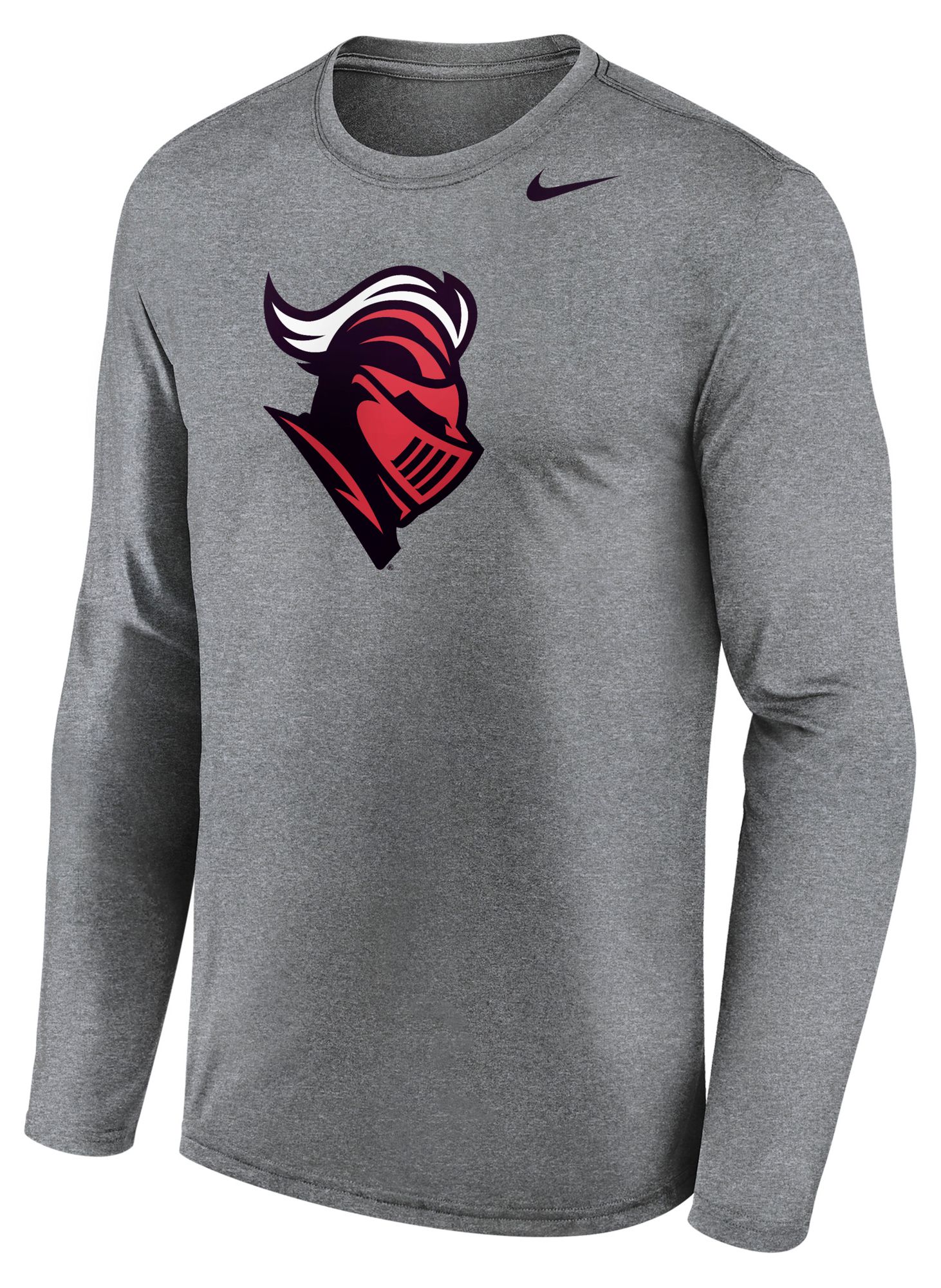 Nike Men's Rutgers Scarlet Knights Gray Legend Long Sleeve Shirt