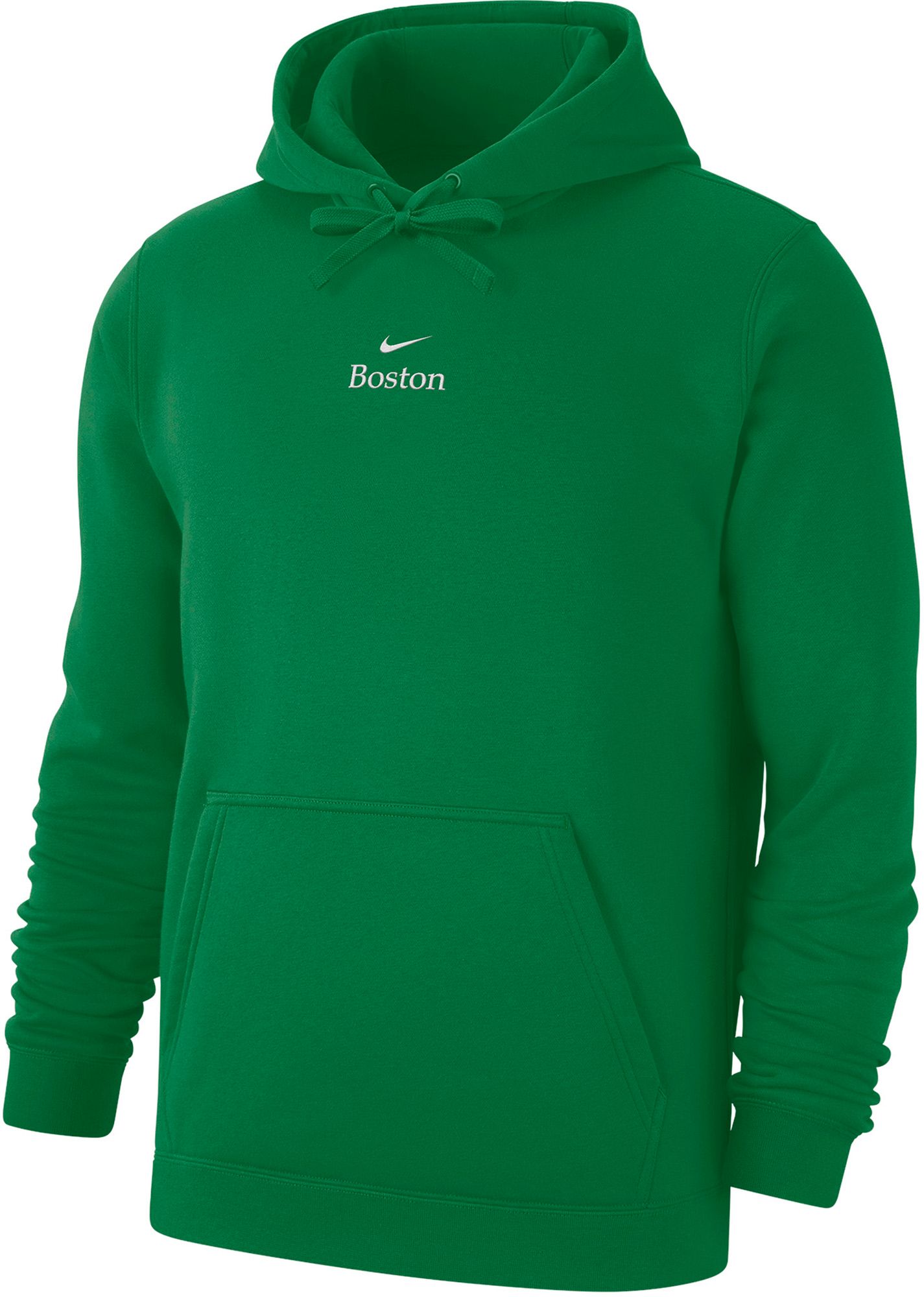 Nike Men's Boston St. Patrick's Day Green Club Fleece Pullover Hoodie