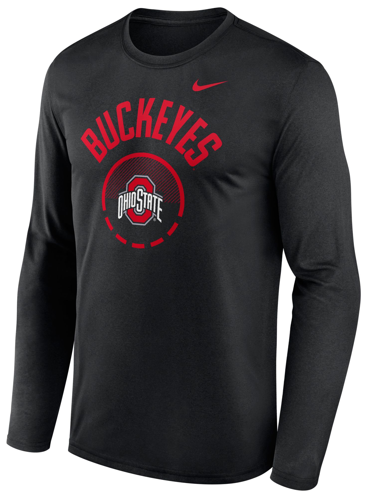 Nike Men's Ohio State Buckeyes Dri-FIT Shooting Long Sleeve Shirt