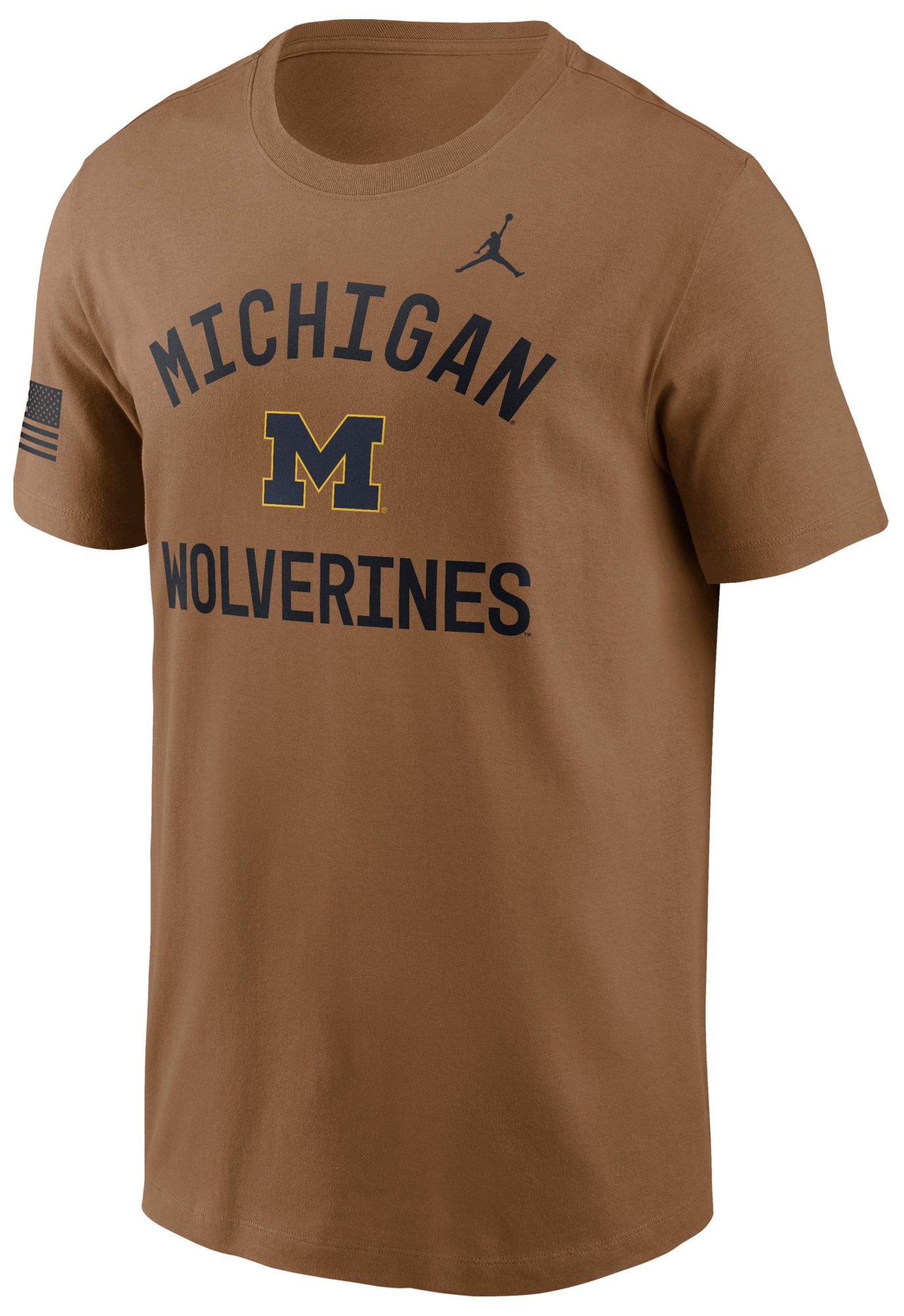 Jordan Men's Michigan Wolverines 2026 Military Appreciation Dri-FIT T-Shirt