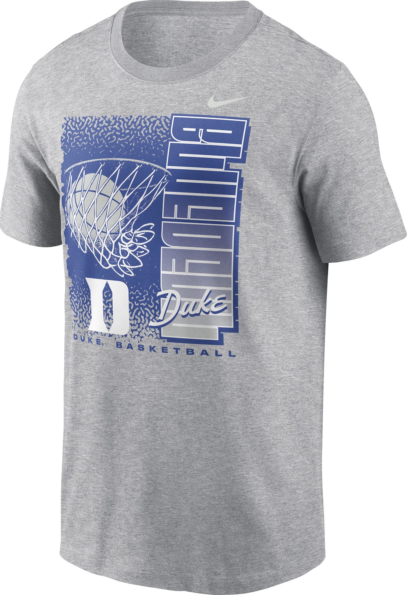 Nike Men's Duke Blue Devils Dark Gray Basketball Refresh T-Shirt