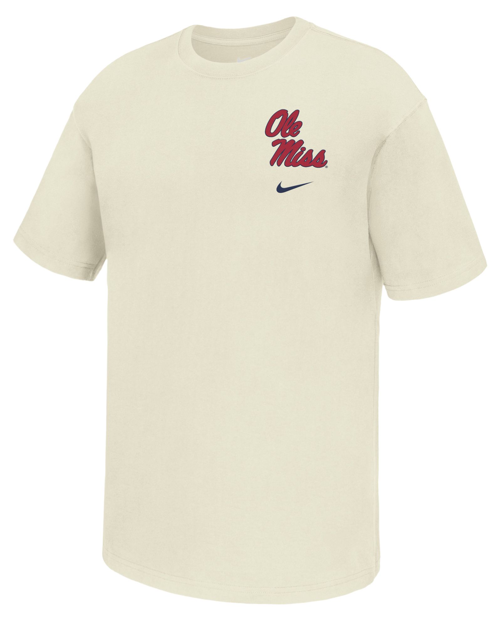 Nike Men's Ole Miss Rebels White Max90 T-Shirt