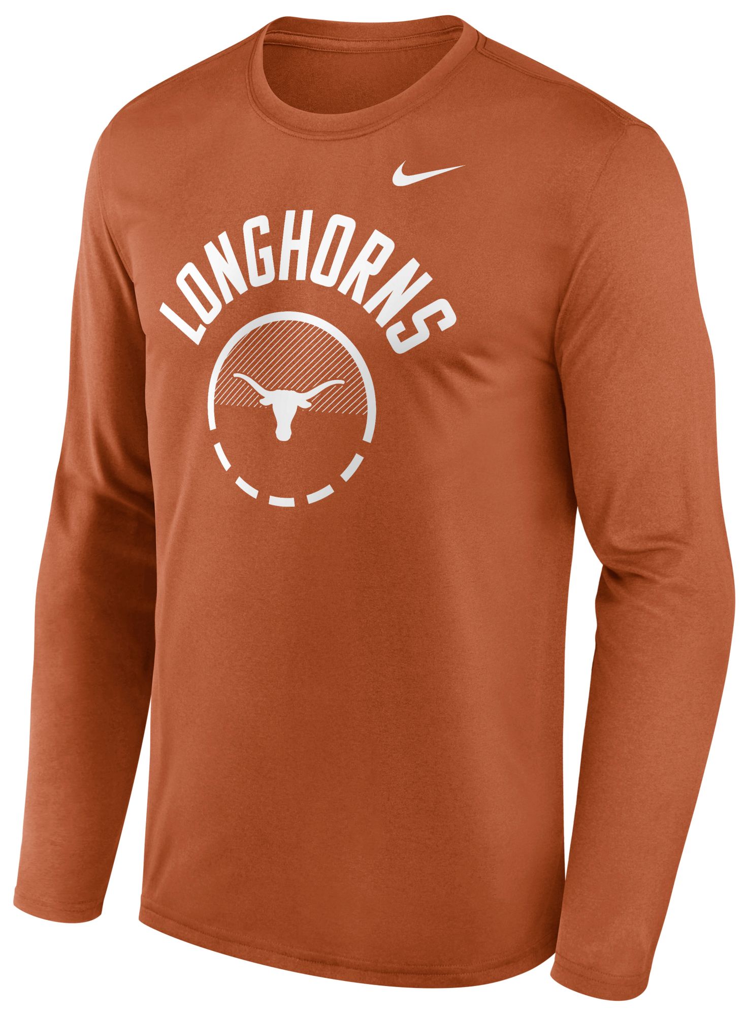 Nike Men's Texas Longhorns Dri-FIT Shooting Long Sleeve Shirt