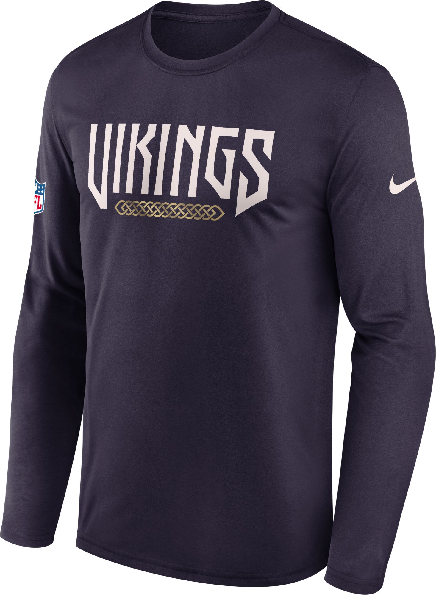 Nike Men's Minnesota Vikings NFL Rivalries Legend Long Sleeve Shirt