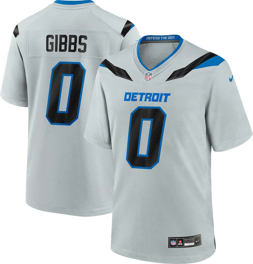 Nike Men's Detroit Lions Jahmyr Gibbs NFL Rivalries Game Jersey